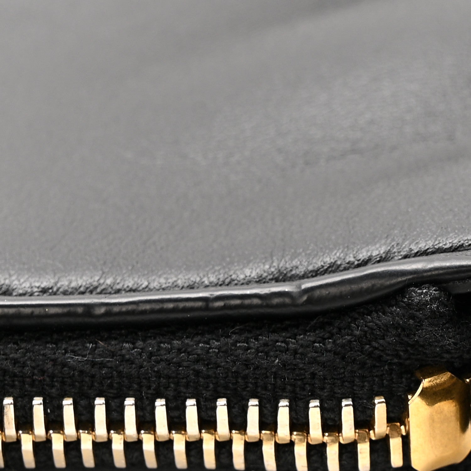 Calfskin Teen Monogram Crossbody Bag Black
