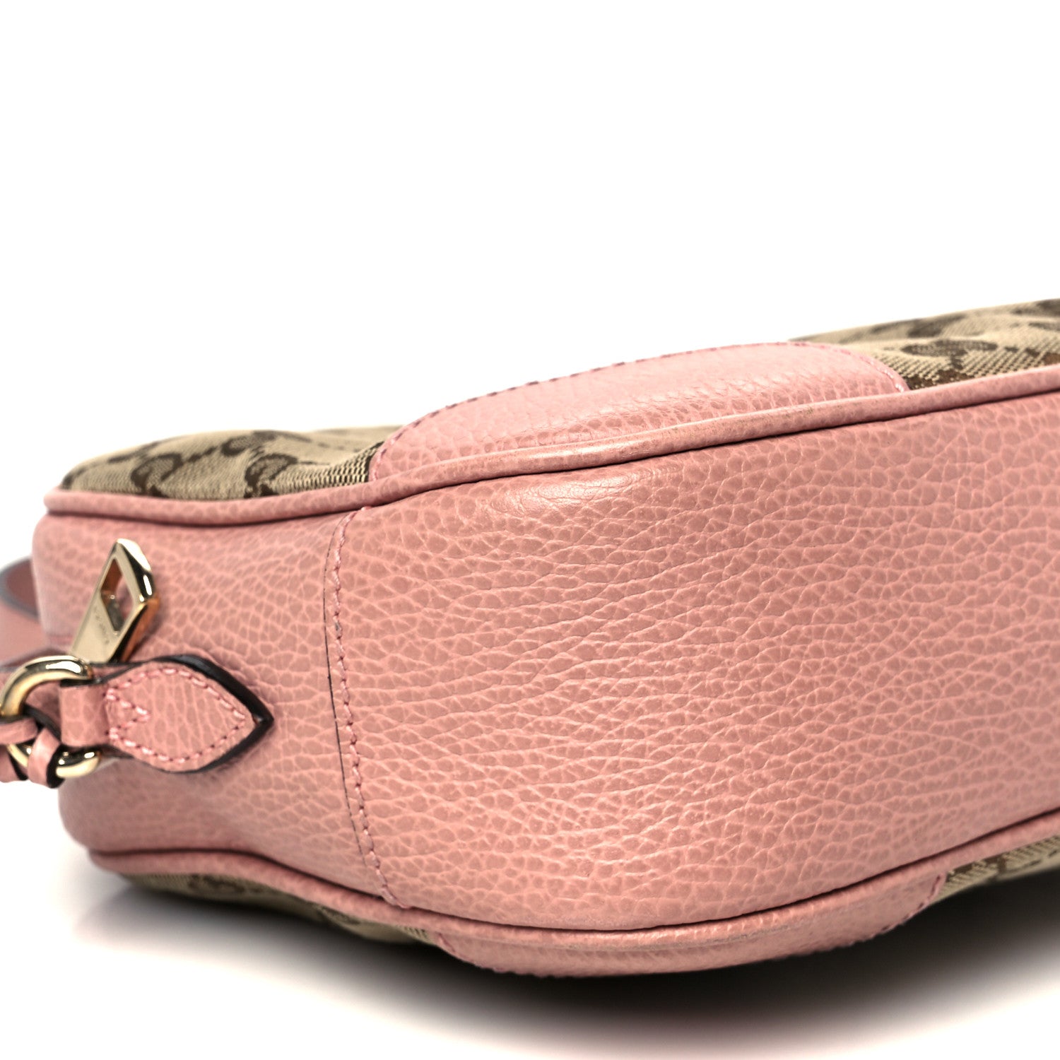 Monogram Mini Bree Messenger Bag Beige Soft Pink