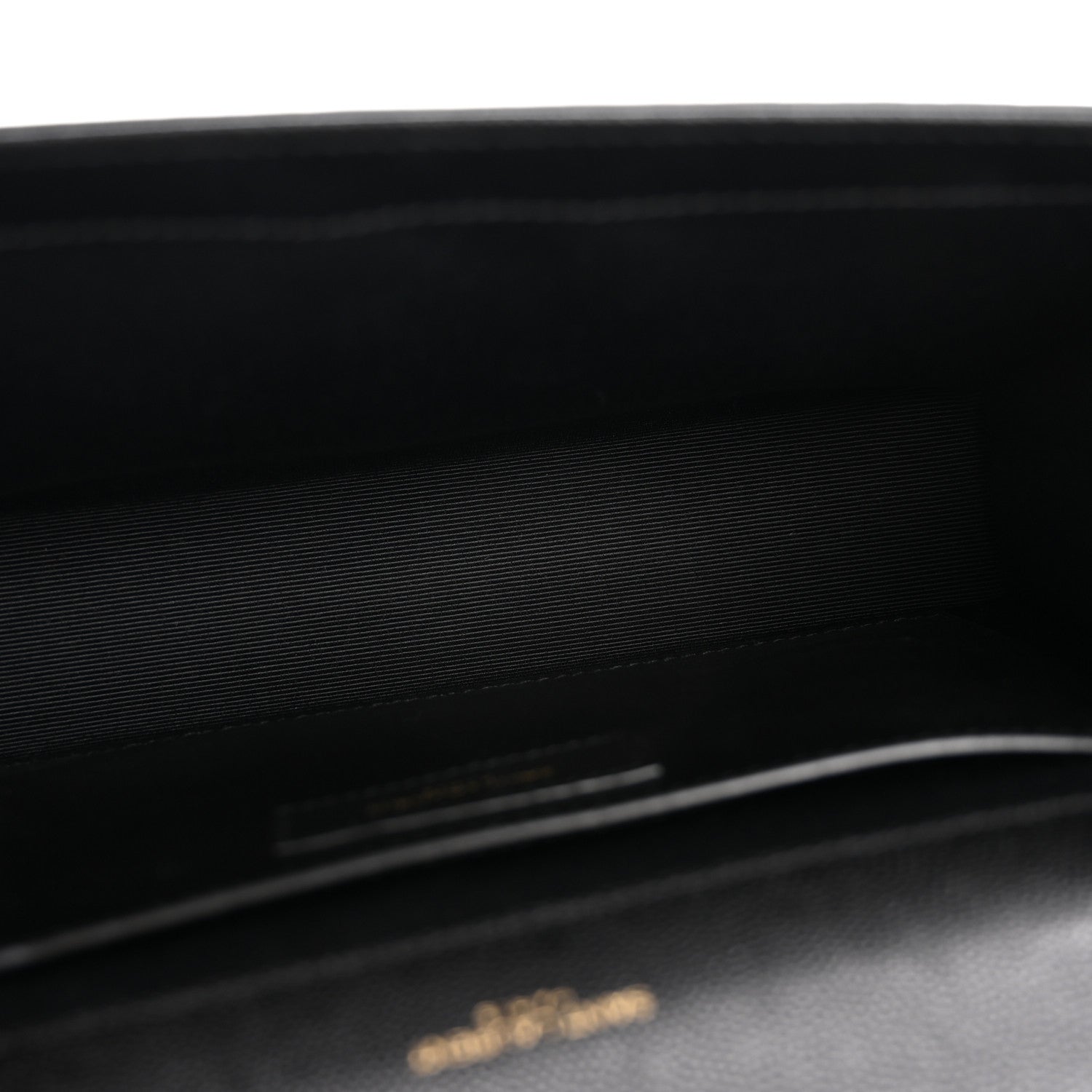 Grain De Poudre Small Classic Monogram Kate Tassel Satchel Black