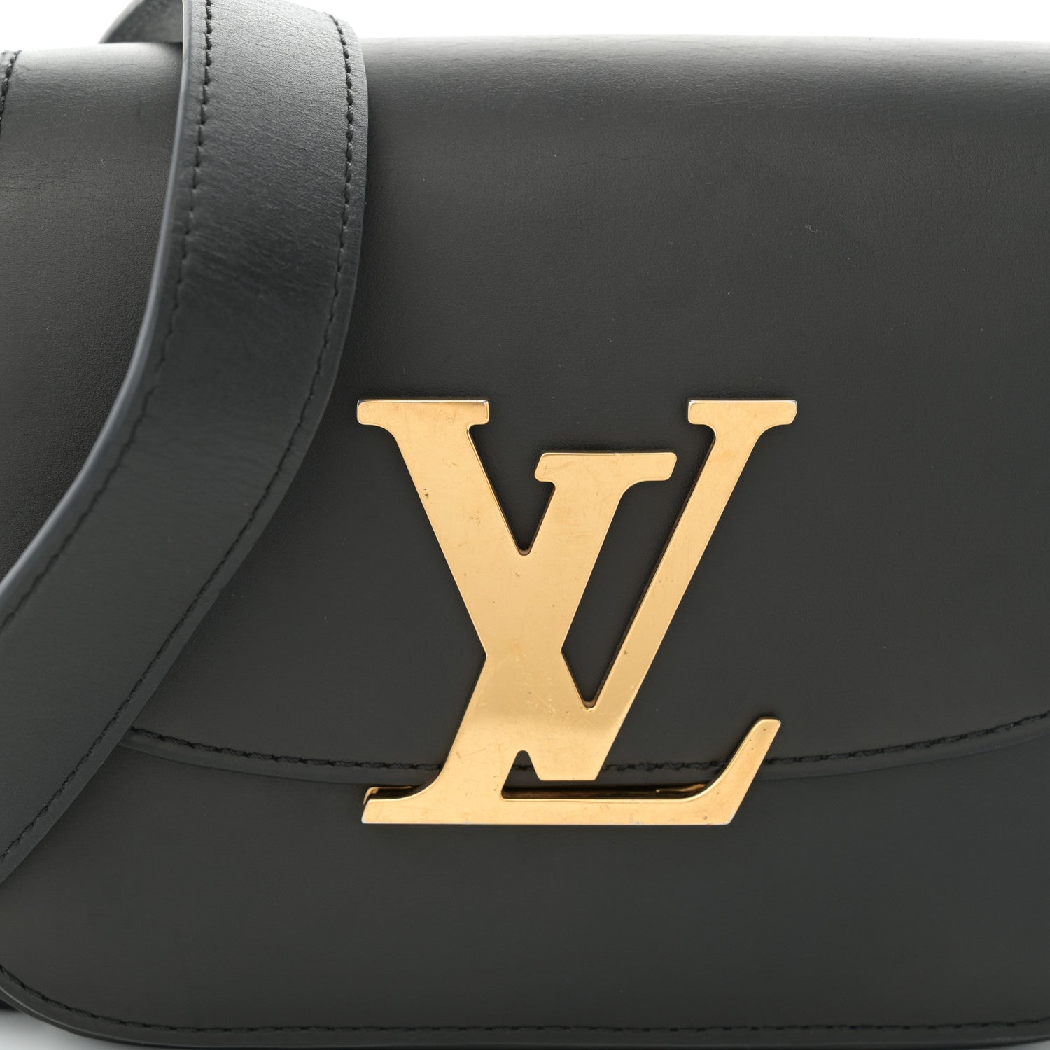 Box Calfskin Vivienne LV Black