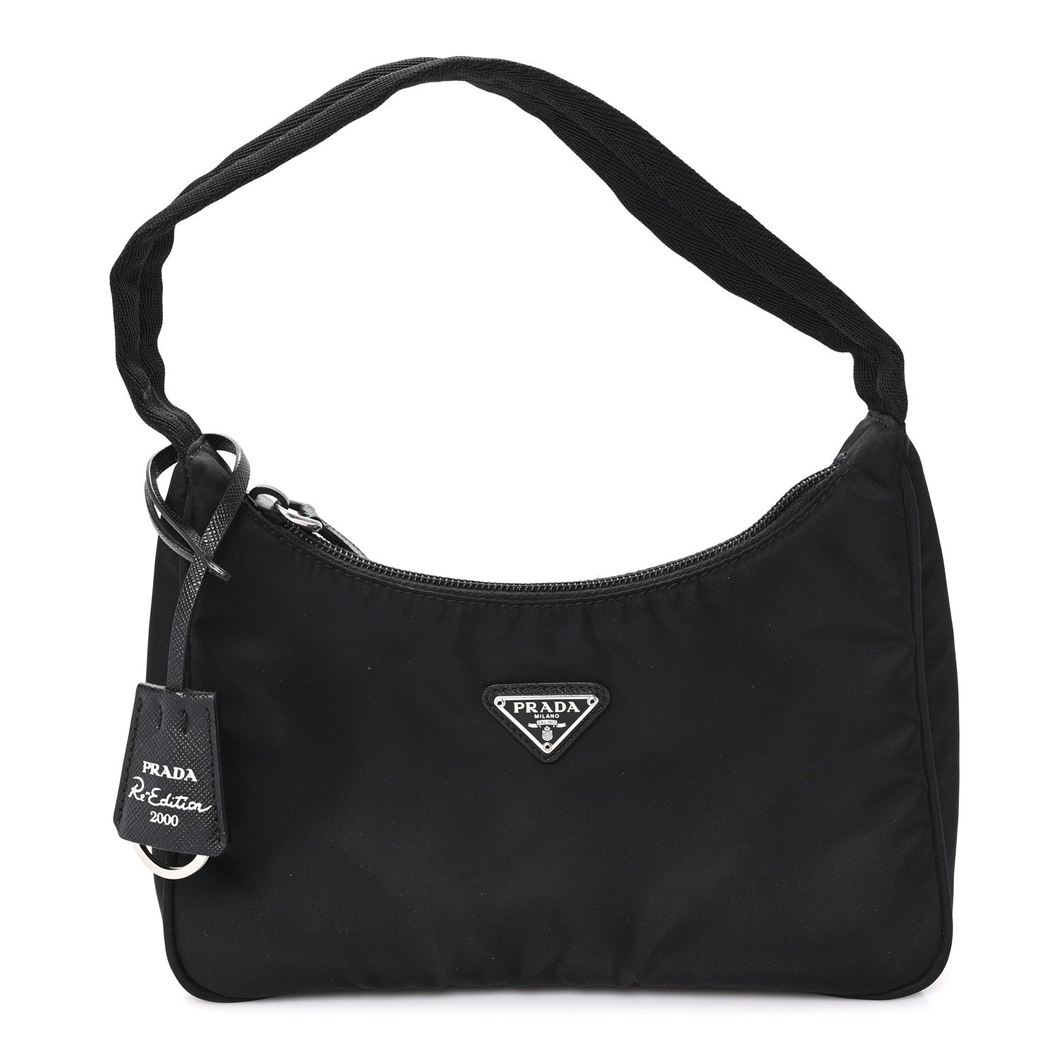 Tessuto Nylon Mini Re-Edition 2000 Bag Black
