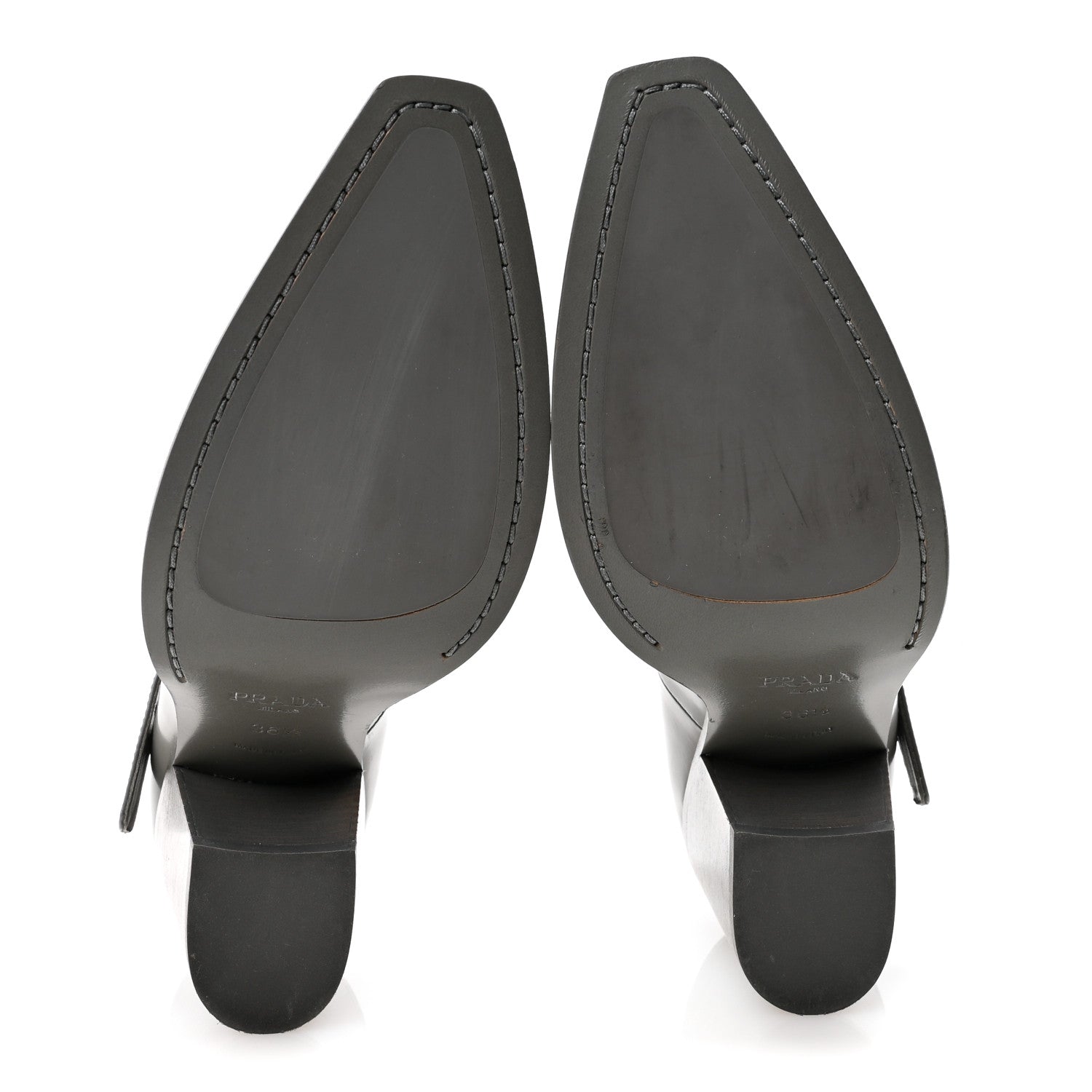 Spazzolato Mary Jane 90mm Pumps 36.5 Marmo