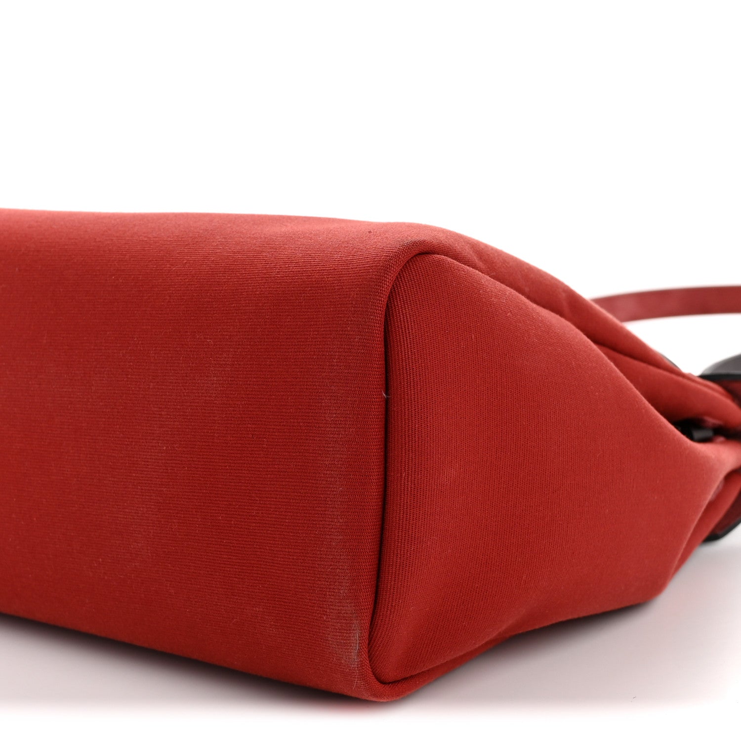 Military Toile Vache Hunter Tri-Color Herbag Zip Retourne 31 PM Rouge H Rouge Sellier Rose Mexico