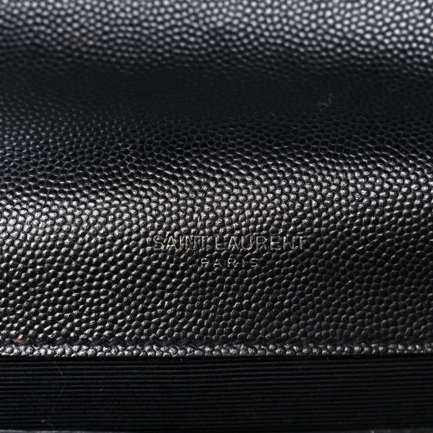 Grain De Poudre Textured Mixed Matelasse Triquilt Medium Monogram Monochrome Satchel Black