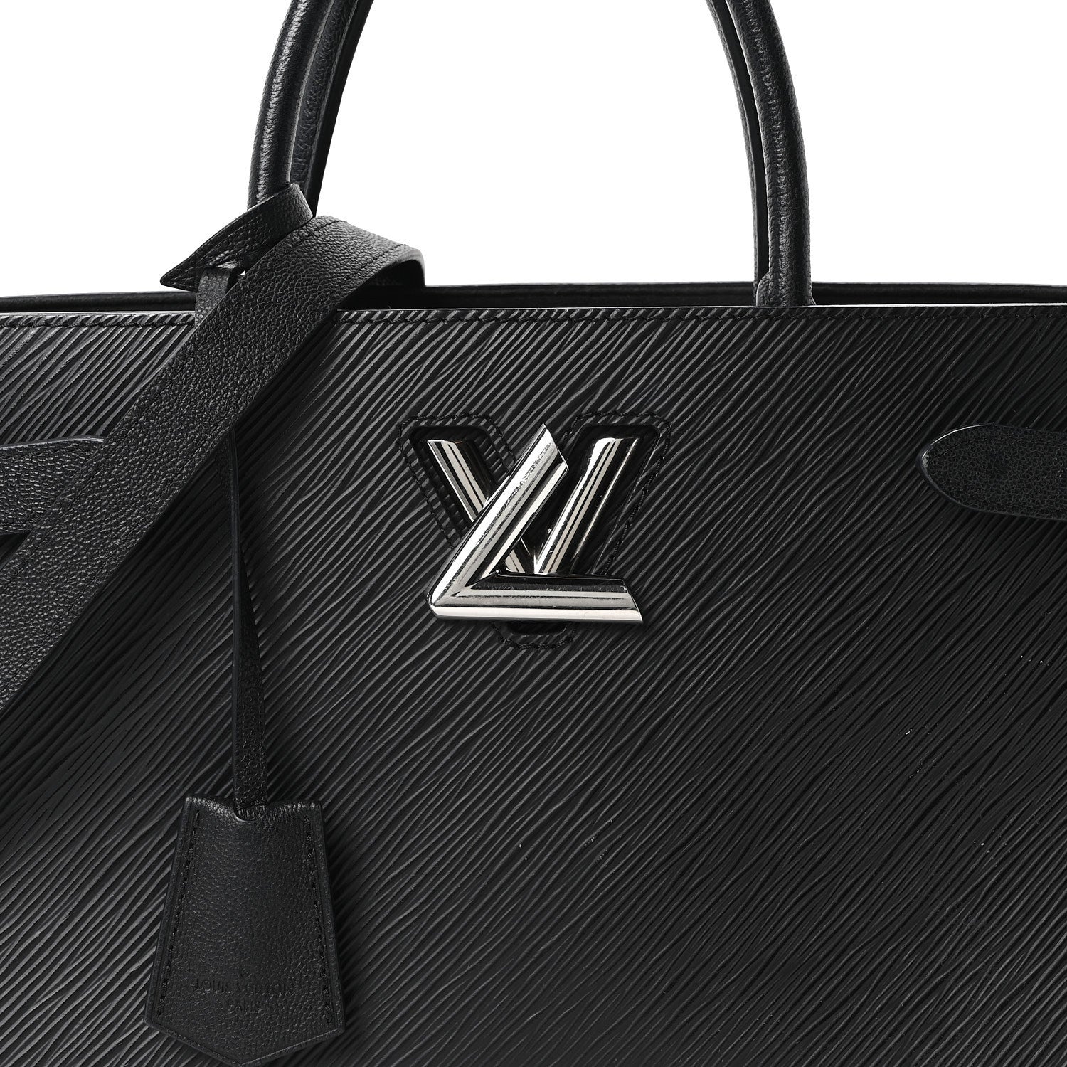 Epi Twist Tote Black