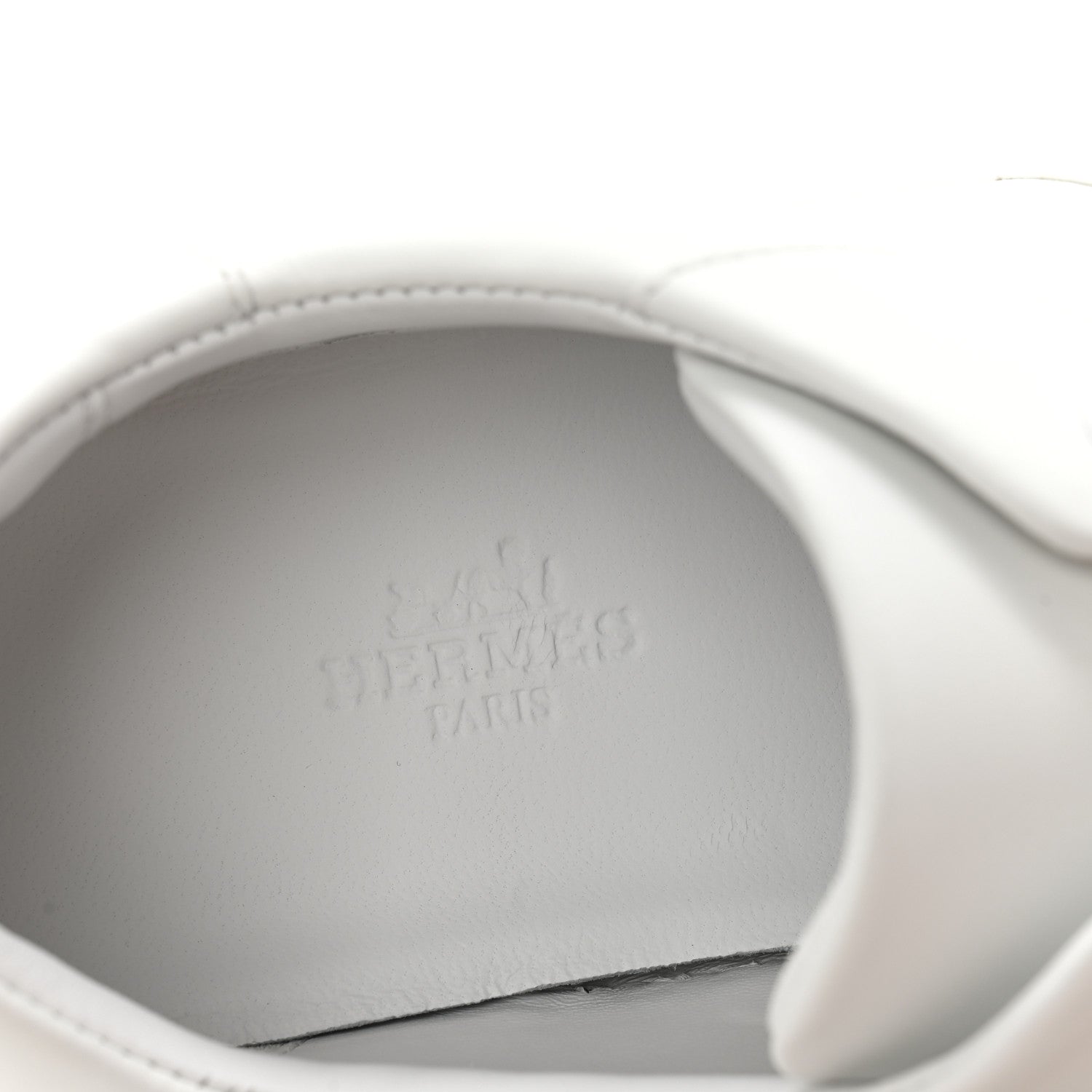 Calfskin Day Sneakers 37.5 White
