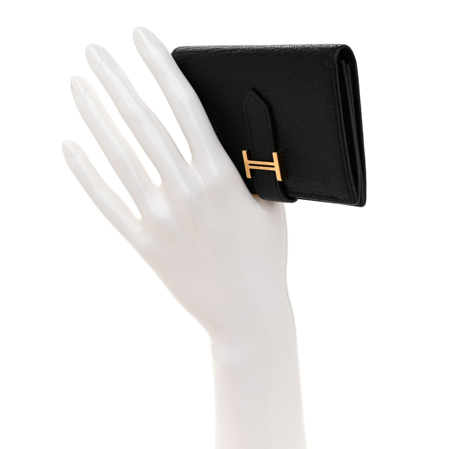 Chevre Mysore Bearn Card Holder Wallet Black