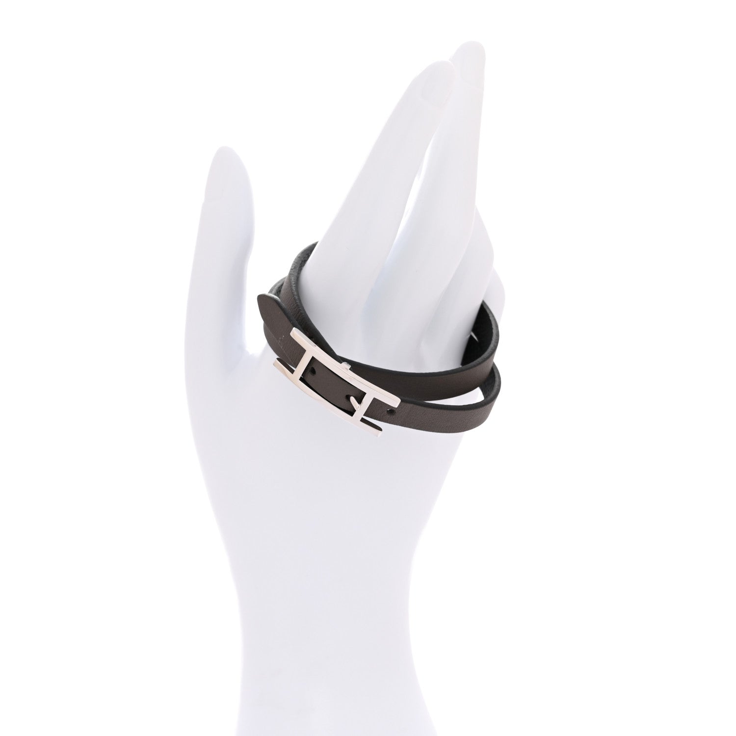 Chamonix Behapi Double Tour Bracelet Black Etain