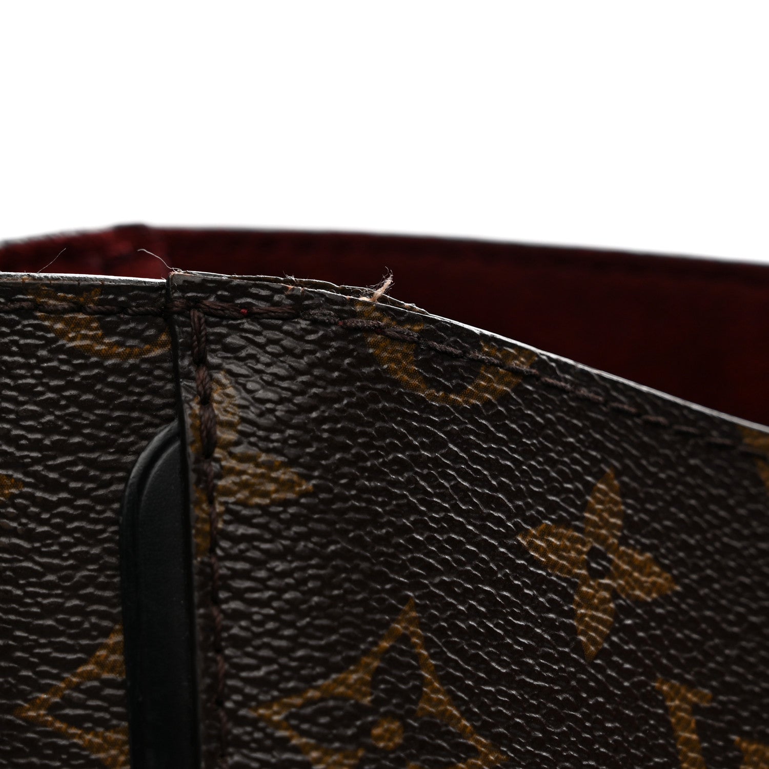 Calfskin Monogram Kimono Tote Cherry