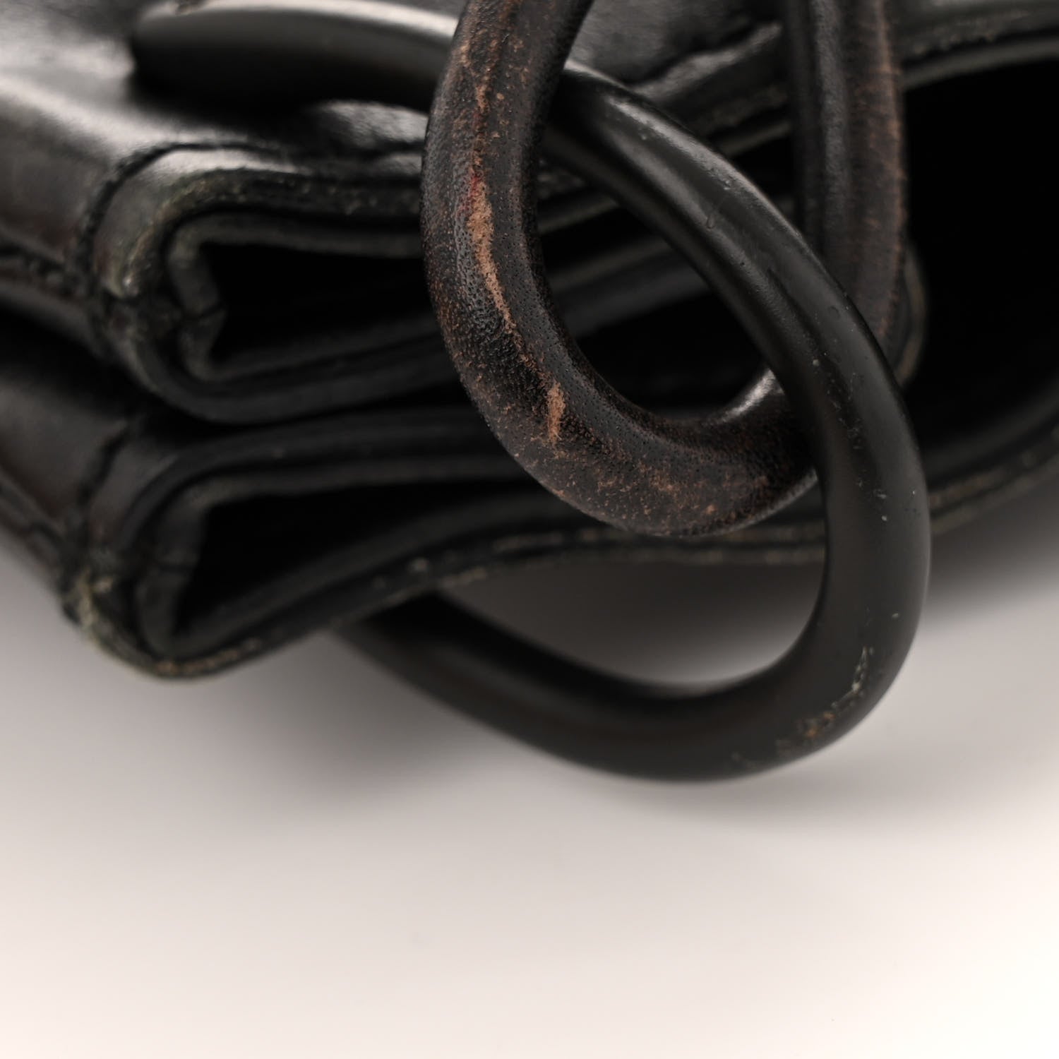Calfskin Hobo Black
