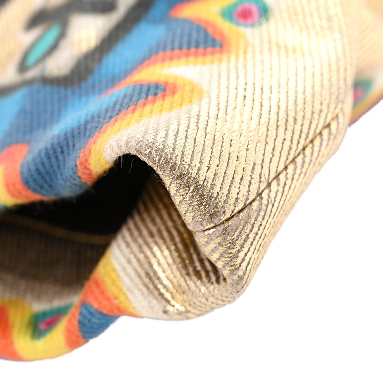 Graffiti Printed Canvas Street Spirit Tote Multicolor