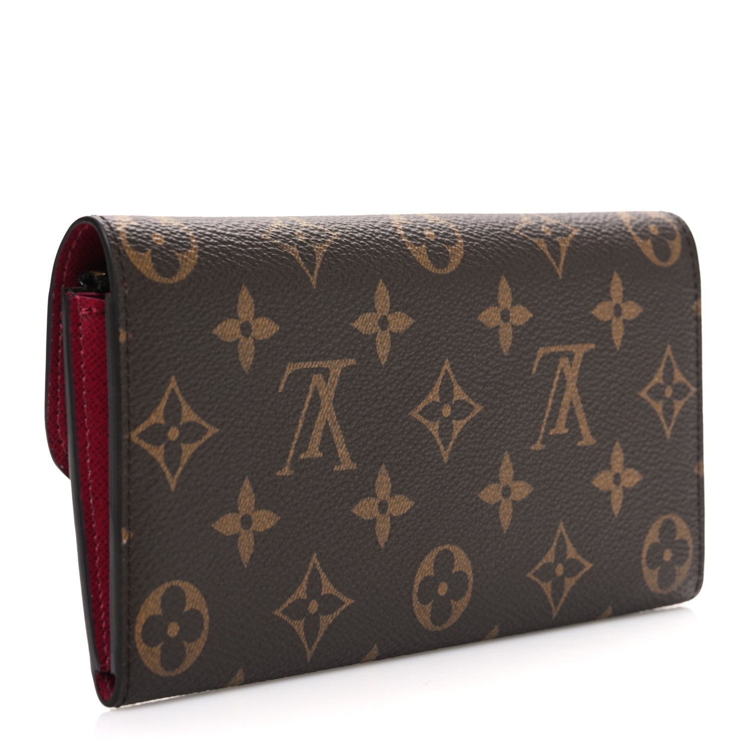 Monogram Emilie Wallet Fuchsia
