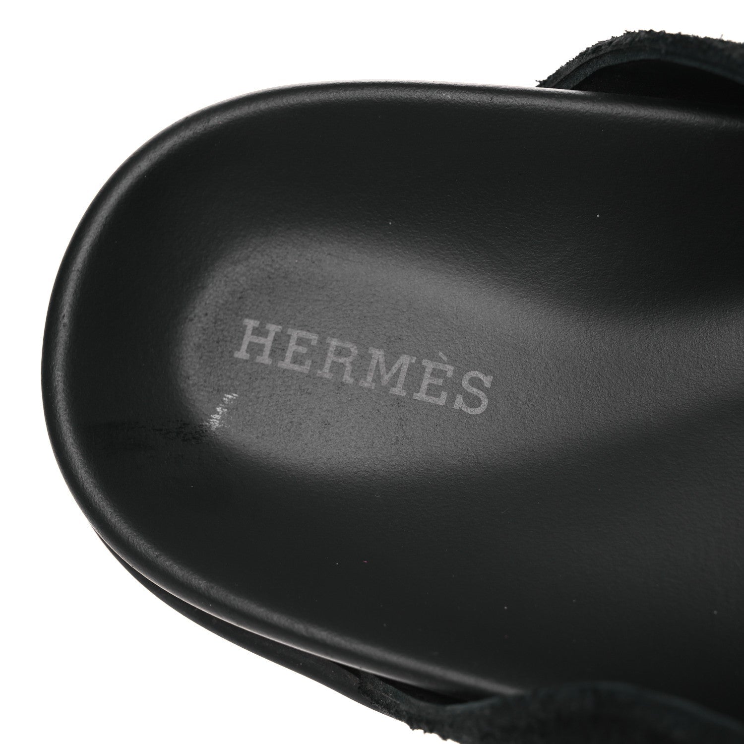Suede Calfskin Go Mules 37 Black