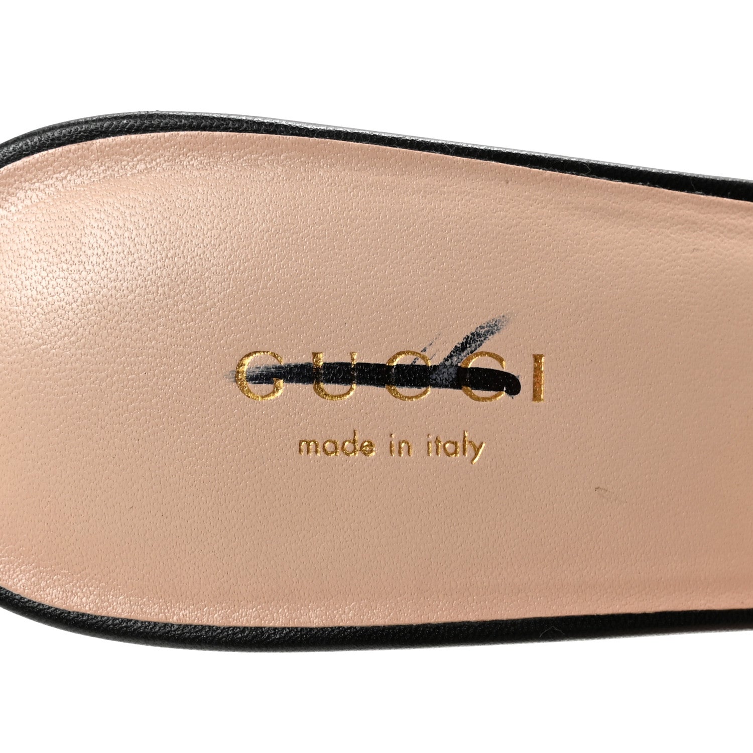 Malaga Kid Blondie 65mm Slide Sandals 38 Black