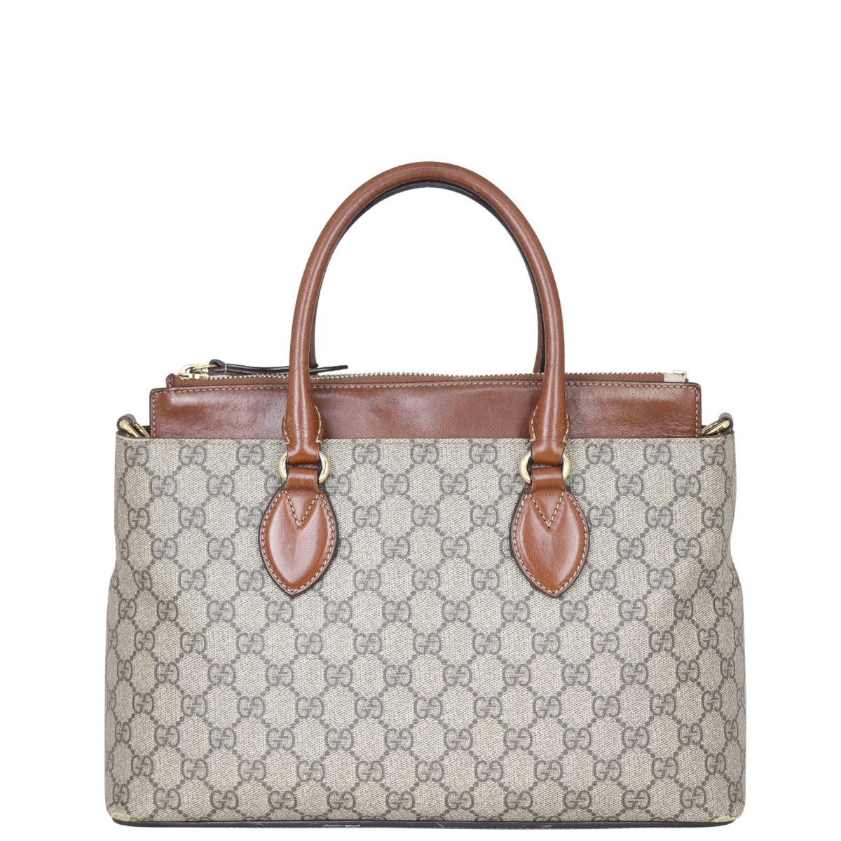 Gucci GG Supreme Small Zip Tote