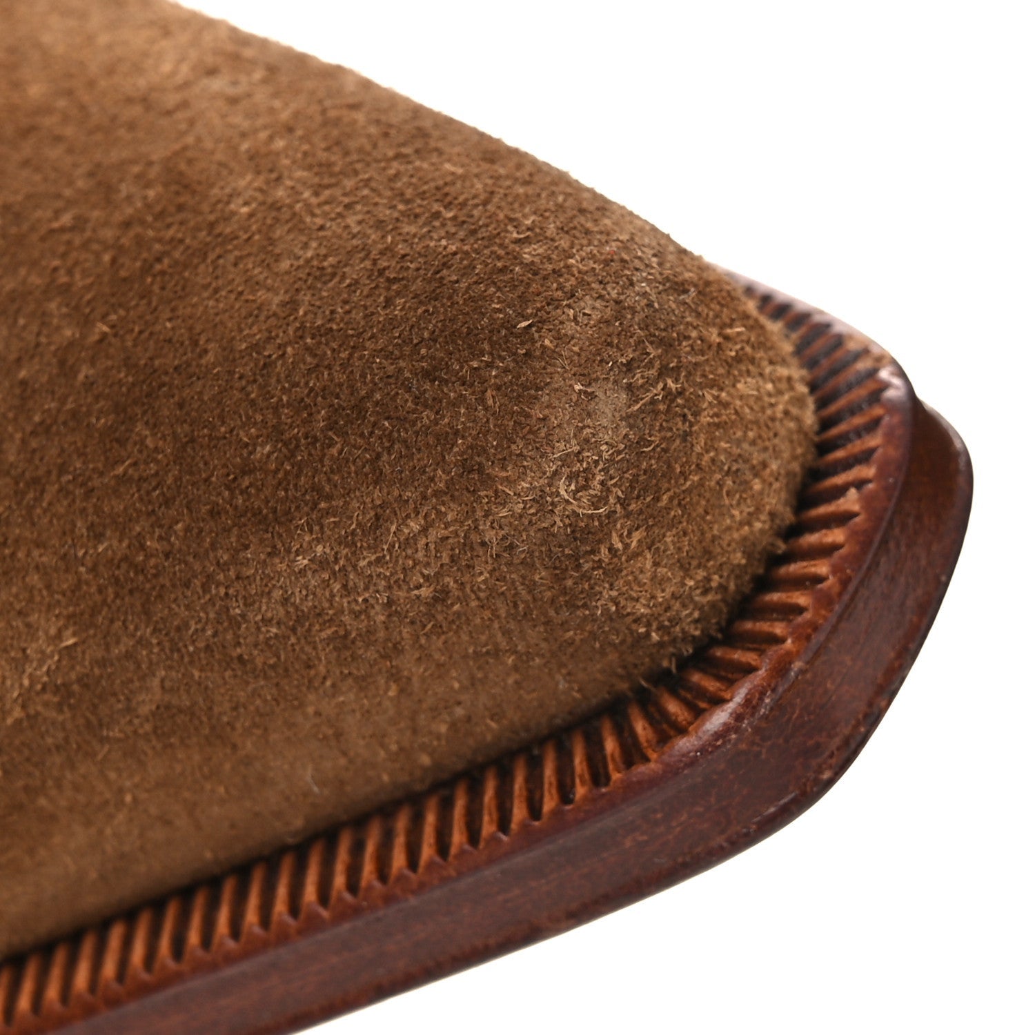 Suede Womens Vegas Ankle Boot 40 Brun Fume