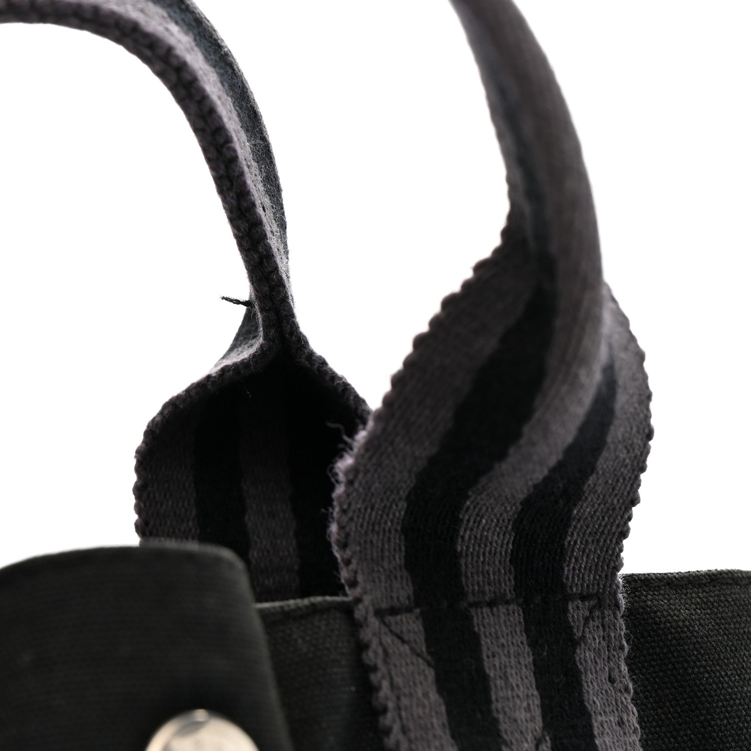 Canvas Herline MM Tote Black