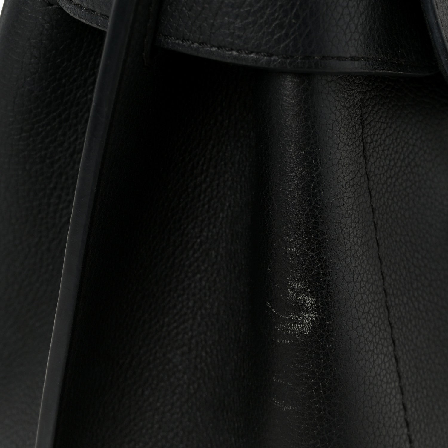 Soft Calfskin My Lockme Top Handle Black