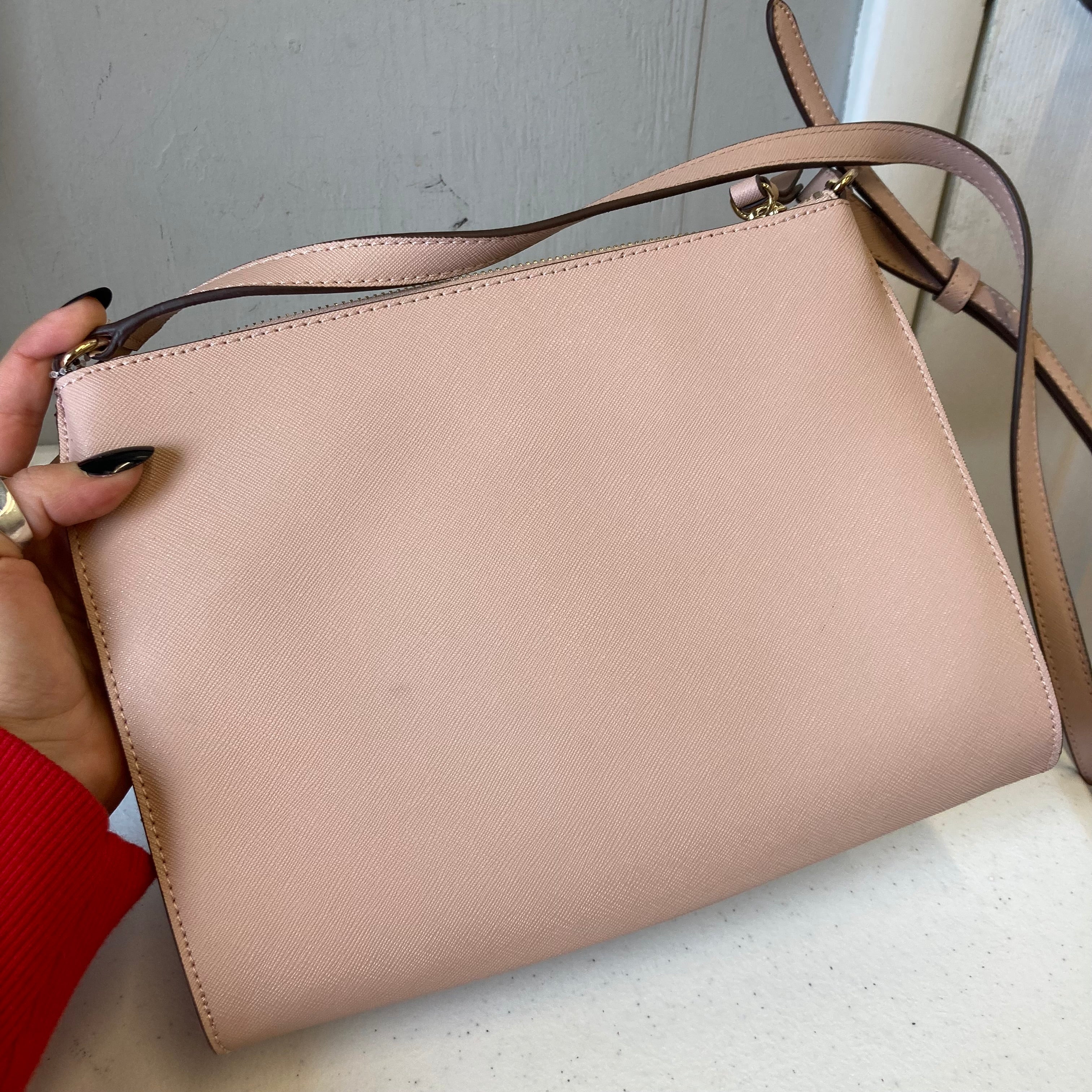 Handbag By Dkny In Pink, Size:Small