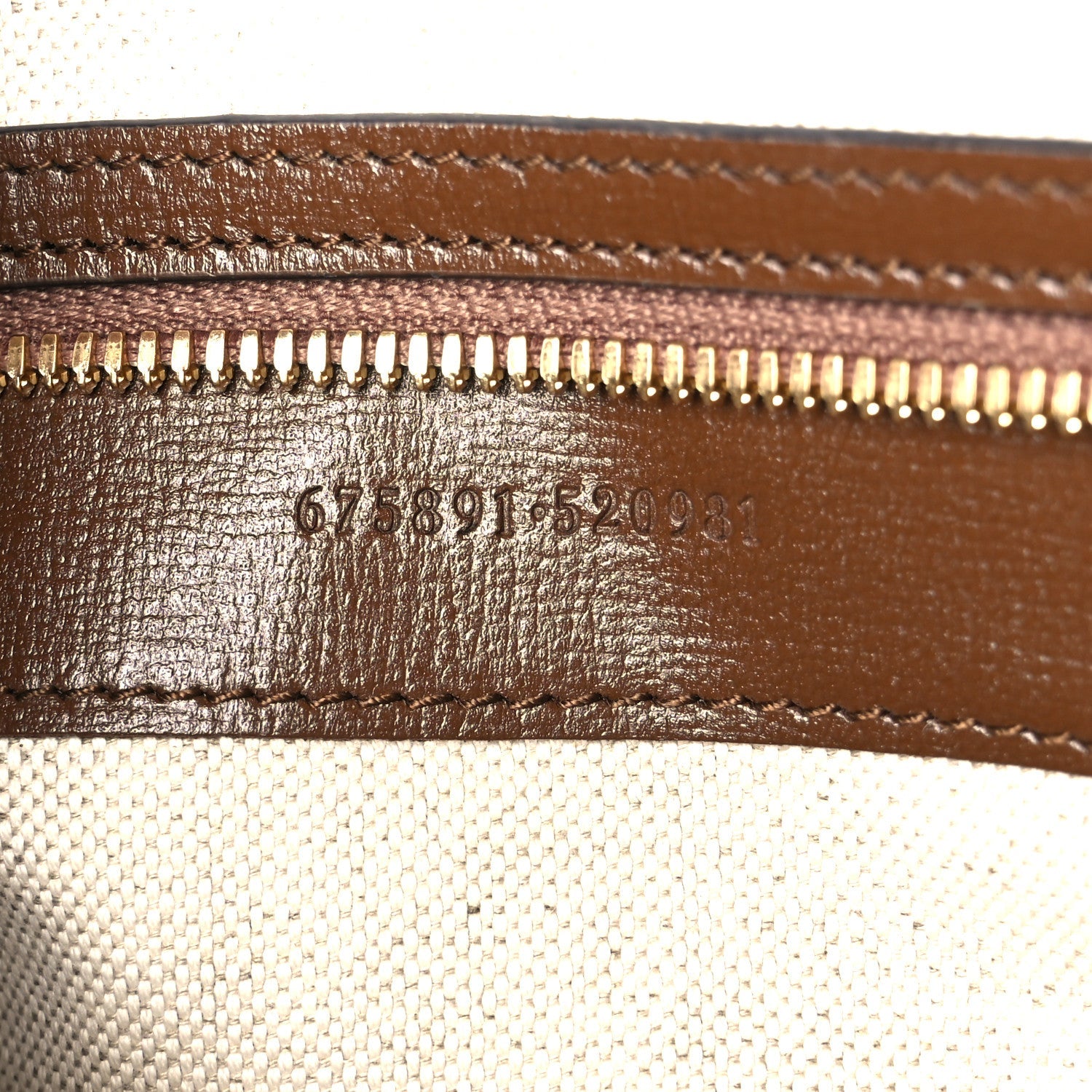 GG Supreme Monogram Azalea Calfskin Retro Interlocking G Messenger Shoulder Bag Beige Ebony Brown Sugar