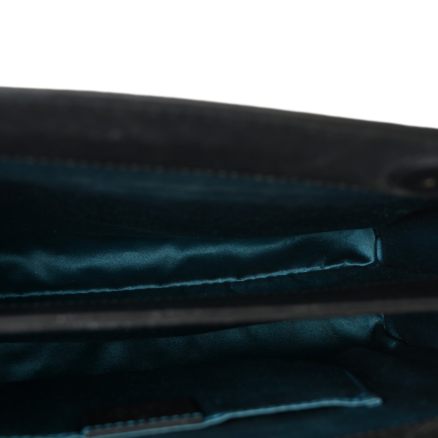 Suede Patent Web Small Ophidia Chain Shoulder Bag Blue Black