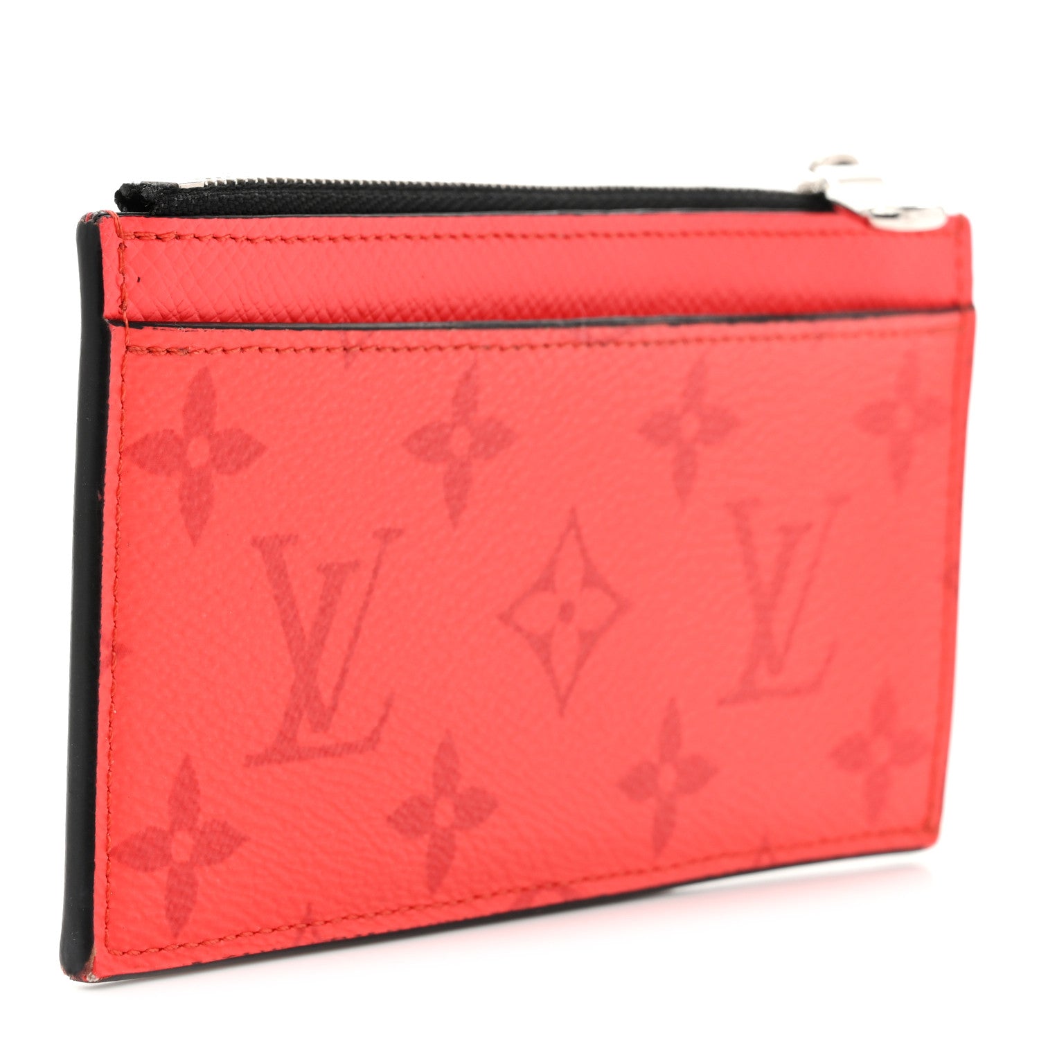 Taigarama Coin Card Holder Fire Red