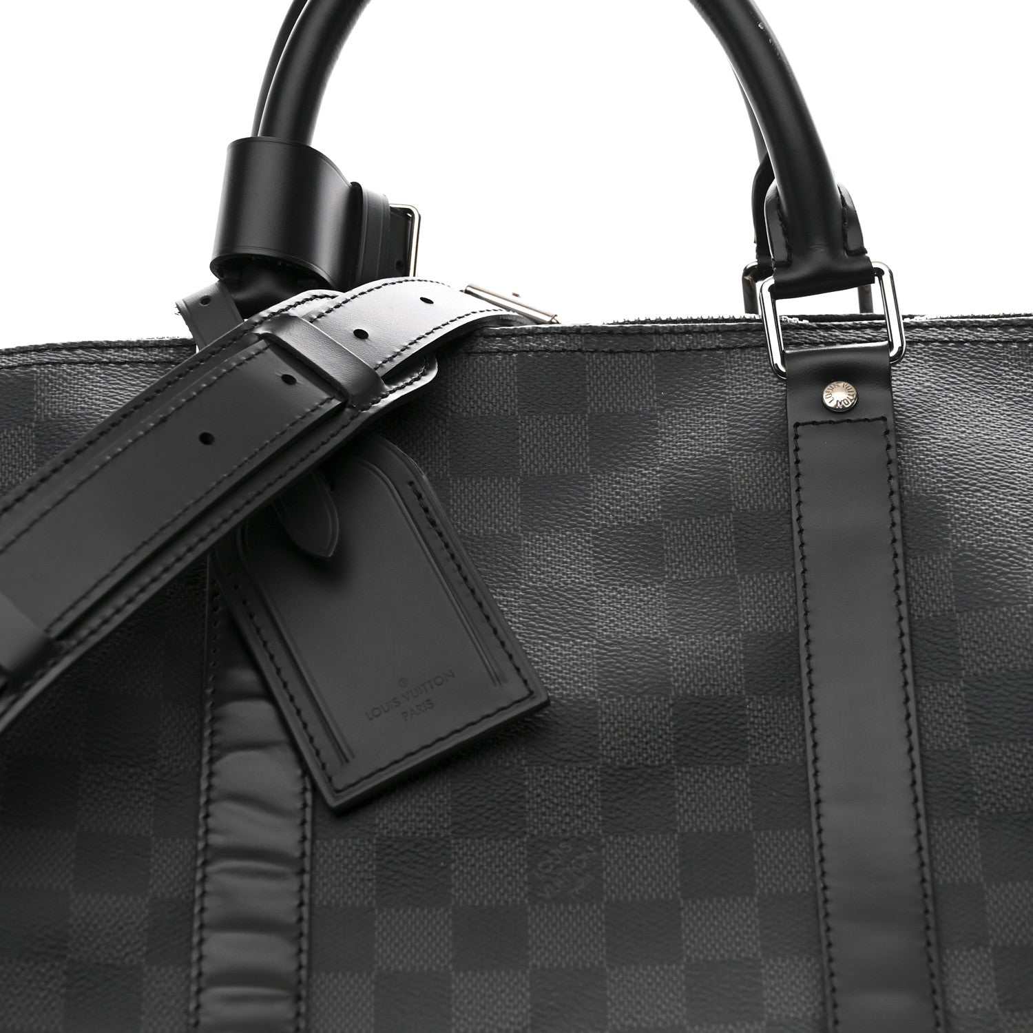 Damier Graphite Keepall Bandouliere 55