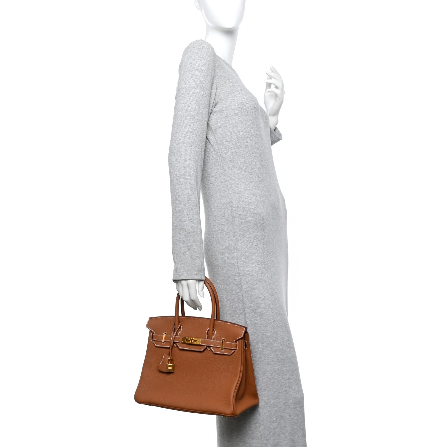 Togo Birkin 30 Gold