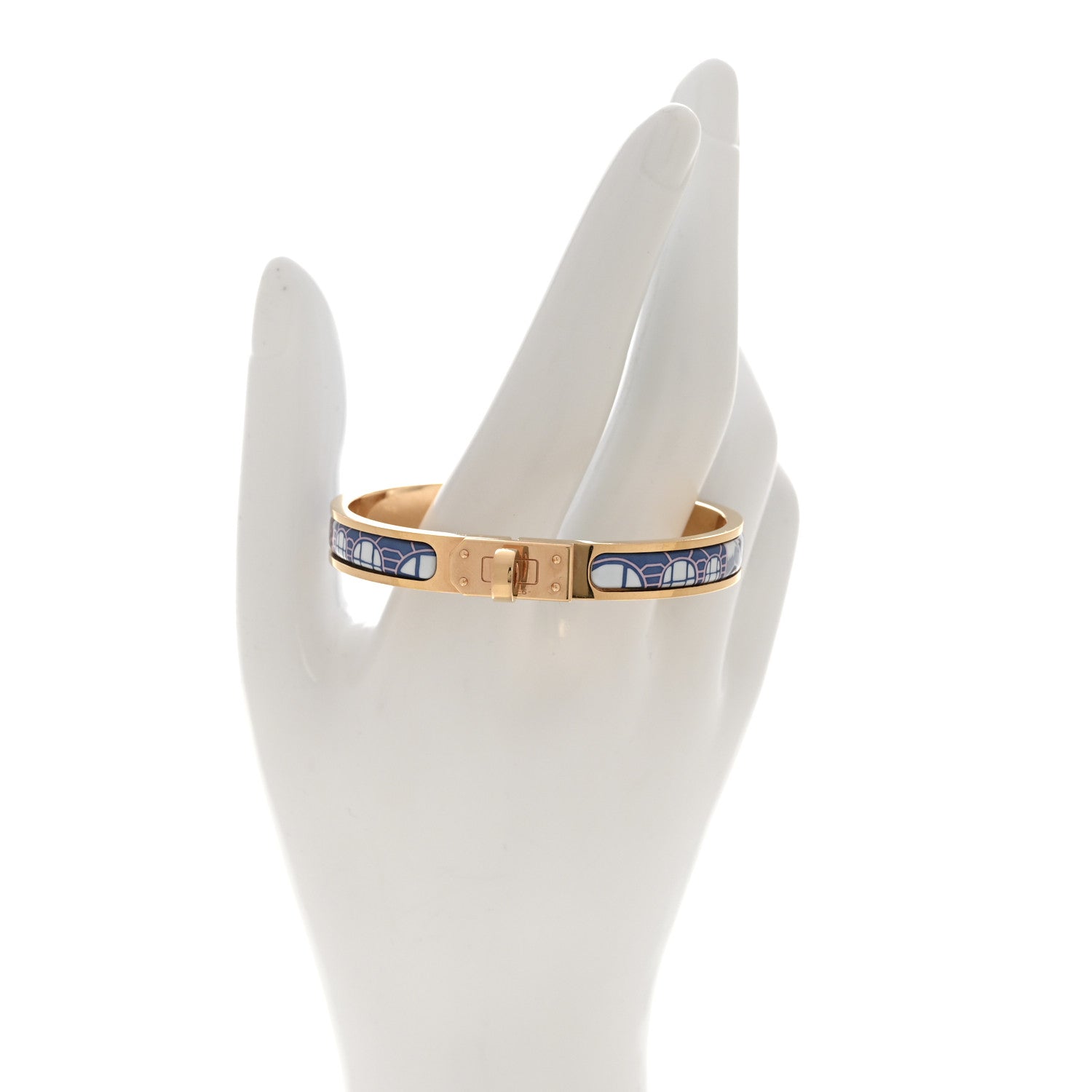 Enamel Printed Mini Clic Kelly Bracelet PM