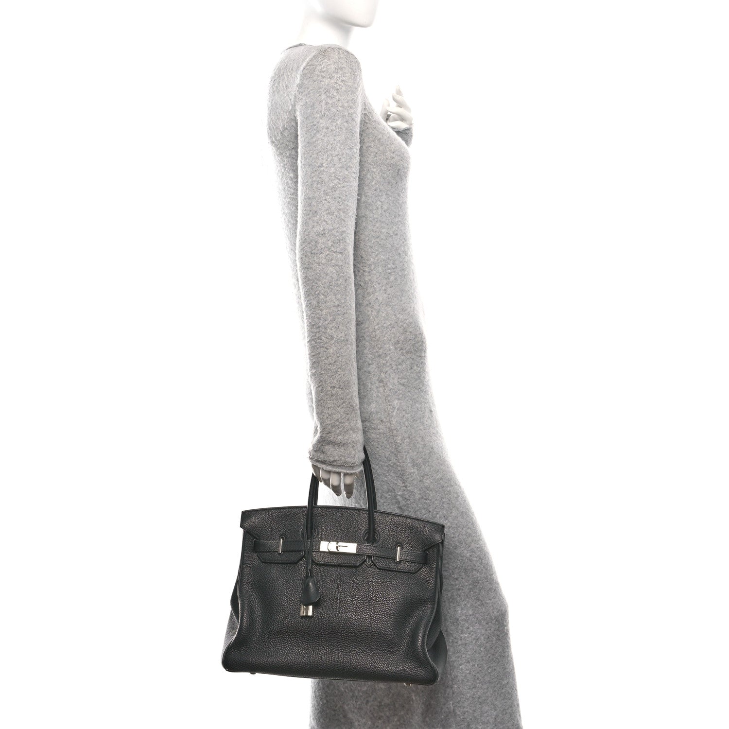 Taurillon Clemence Birkin 35 Black