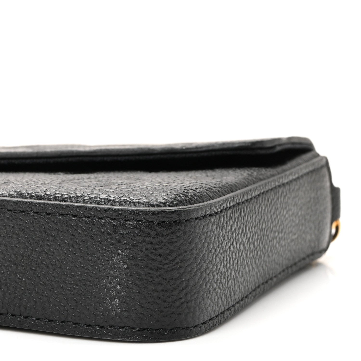 Empreinte Pochette Felicie Chain Wallet Black