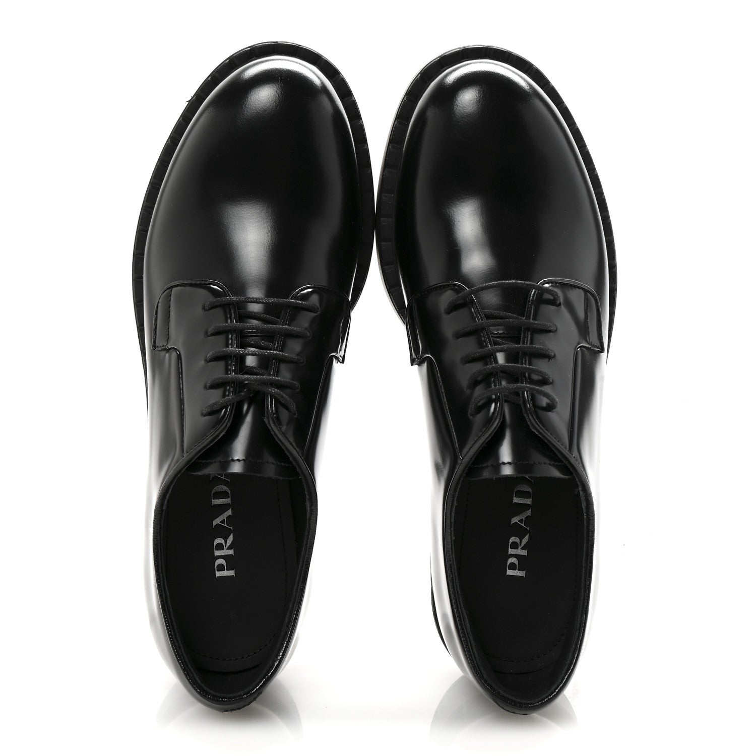 Spazzolato Lace Up 50mm Loafers 39 Black