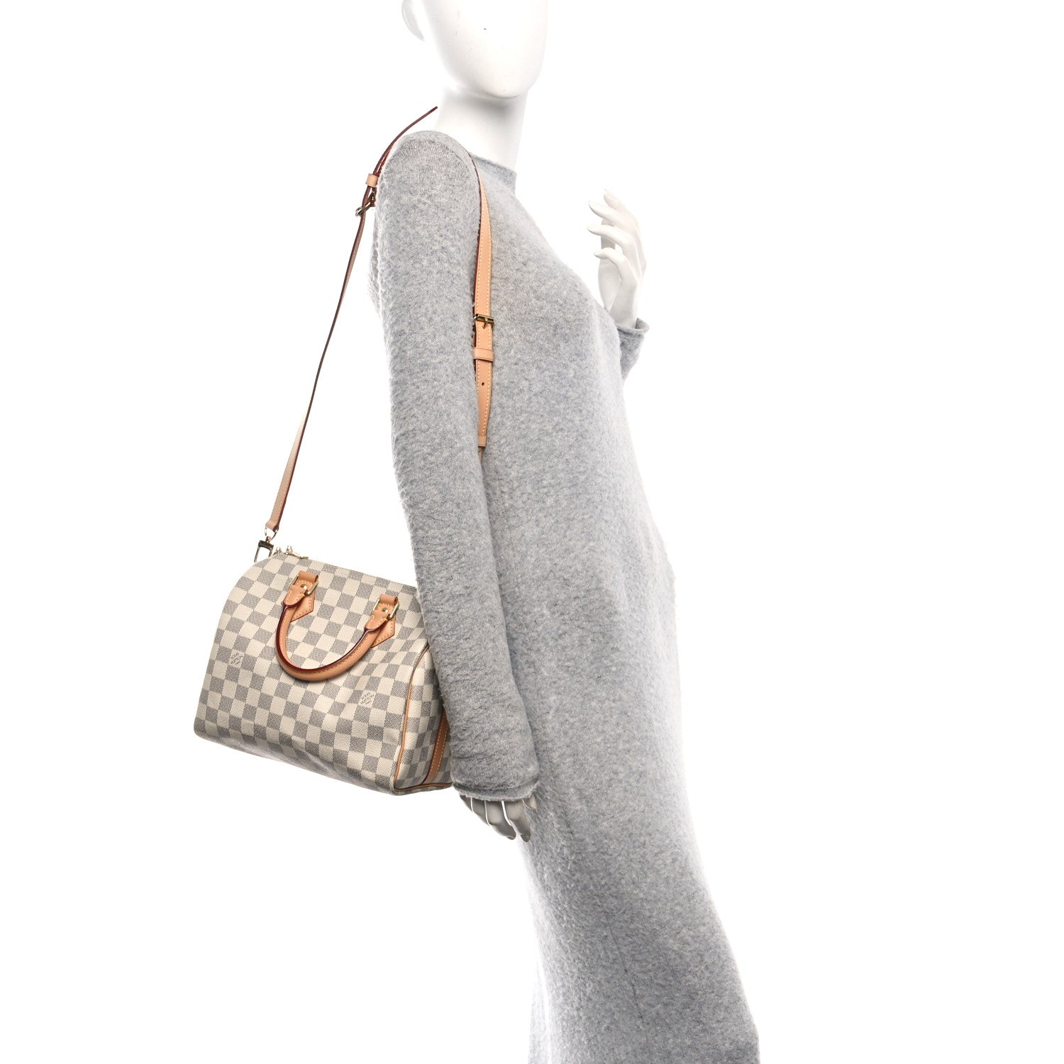 Damier Azur Speedy Bandouliere 25