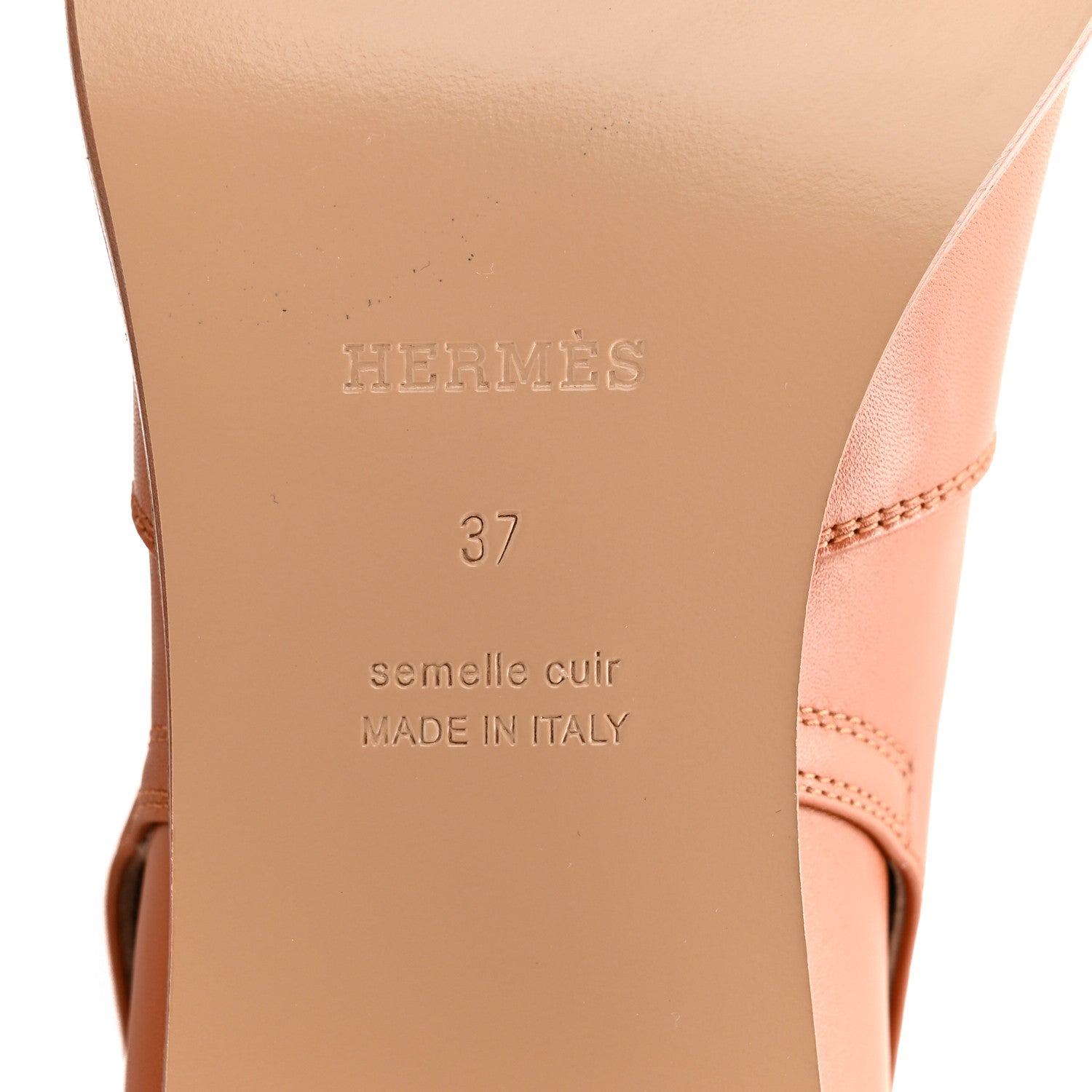 Calfskin Frenchie 50 Ankle Boots 37 Naturel
