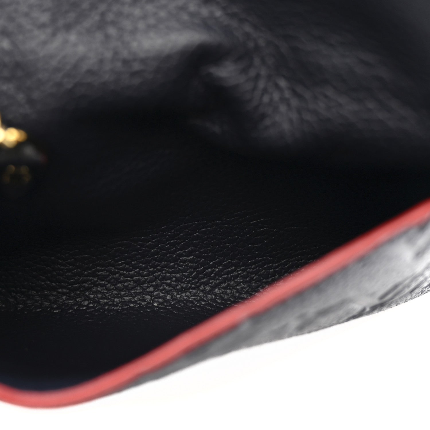 Empreinte Key Pouch Marine Rouge
