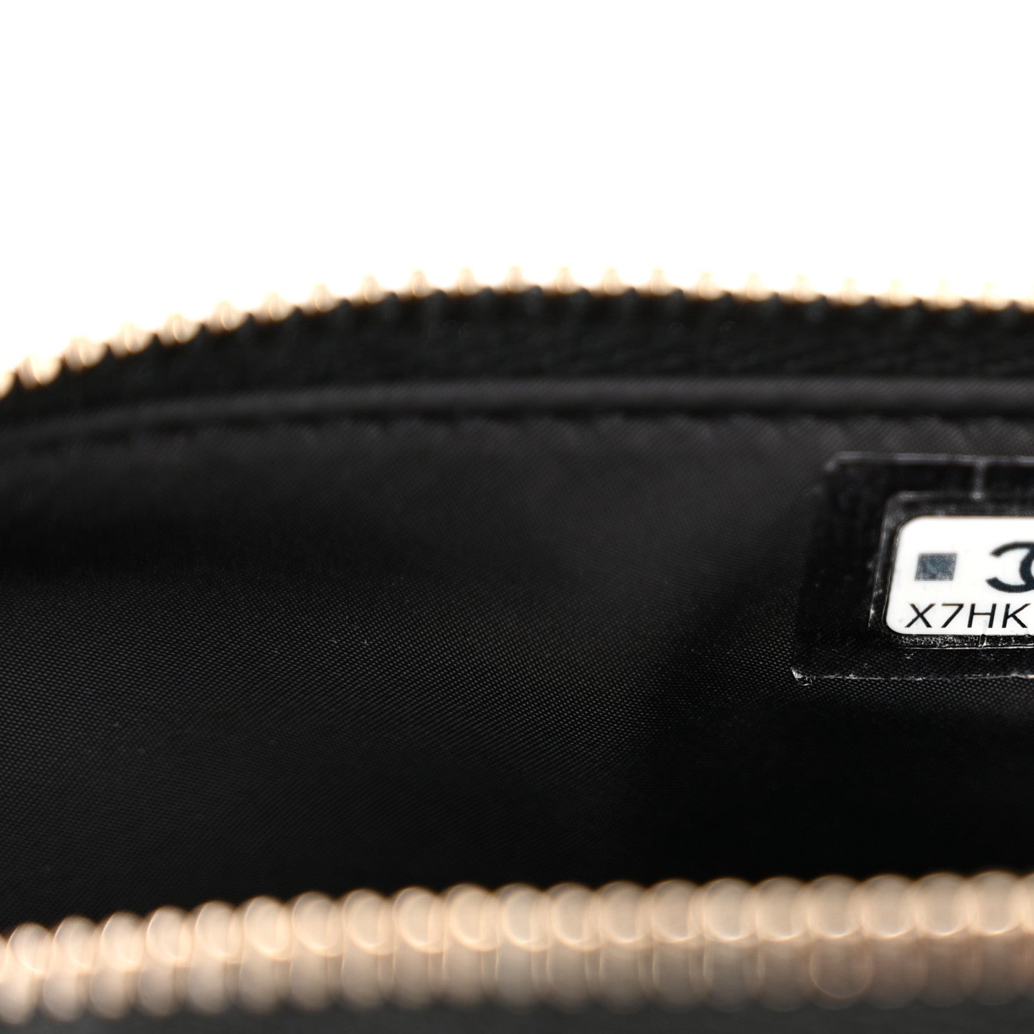 Velvet Effect Nylon Shiny Crumpled Calfskin Mini Quilted Chanel 25 Clutch With Chain Black