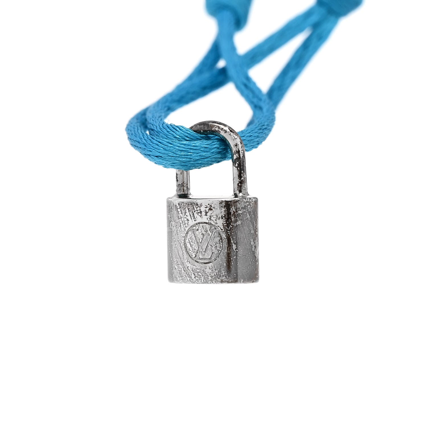 X UNICEF Sterling Silver Lockit Bracelet Blue