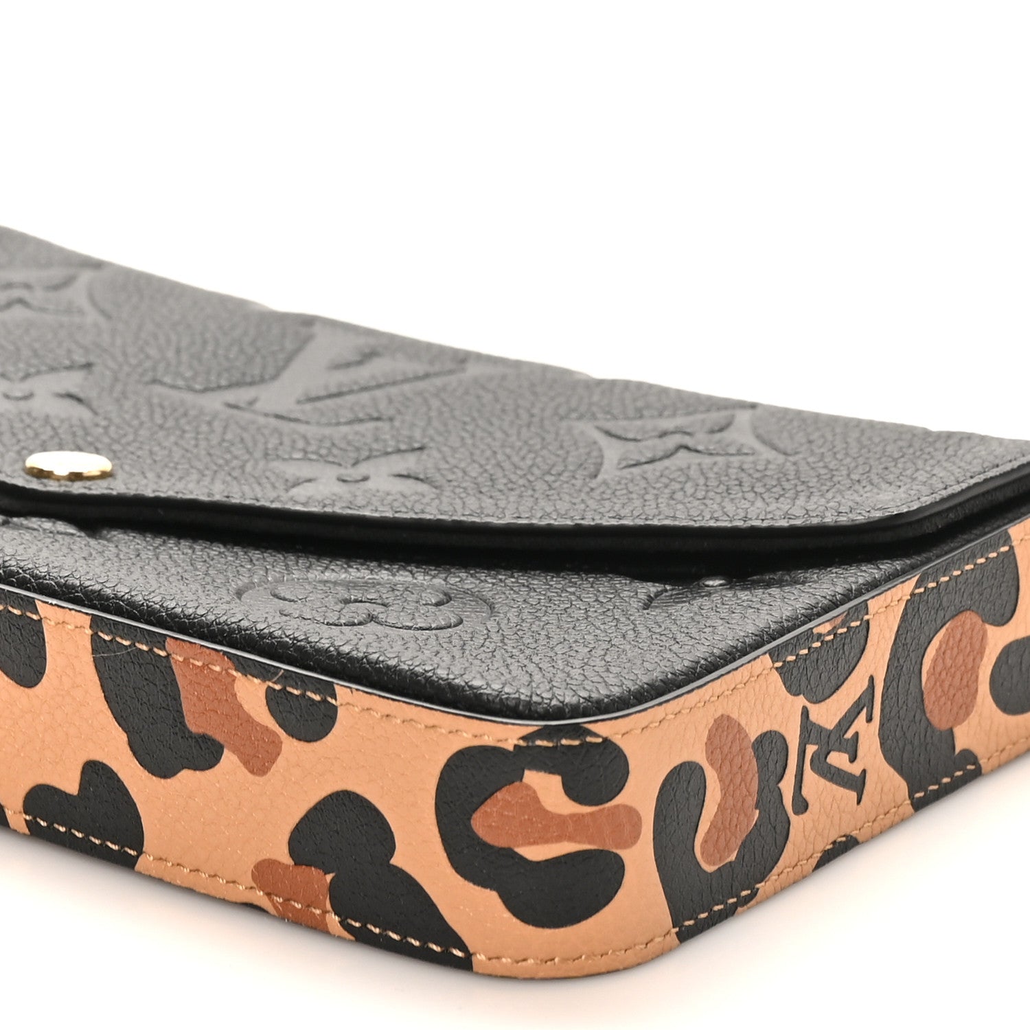 Empreinte Monogram Giant Wild At Heart Felicie Pochette Black