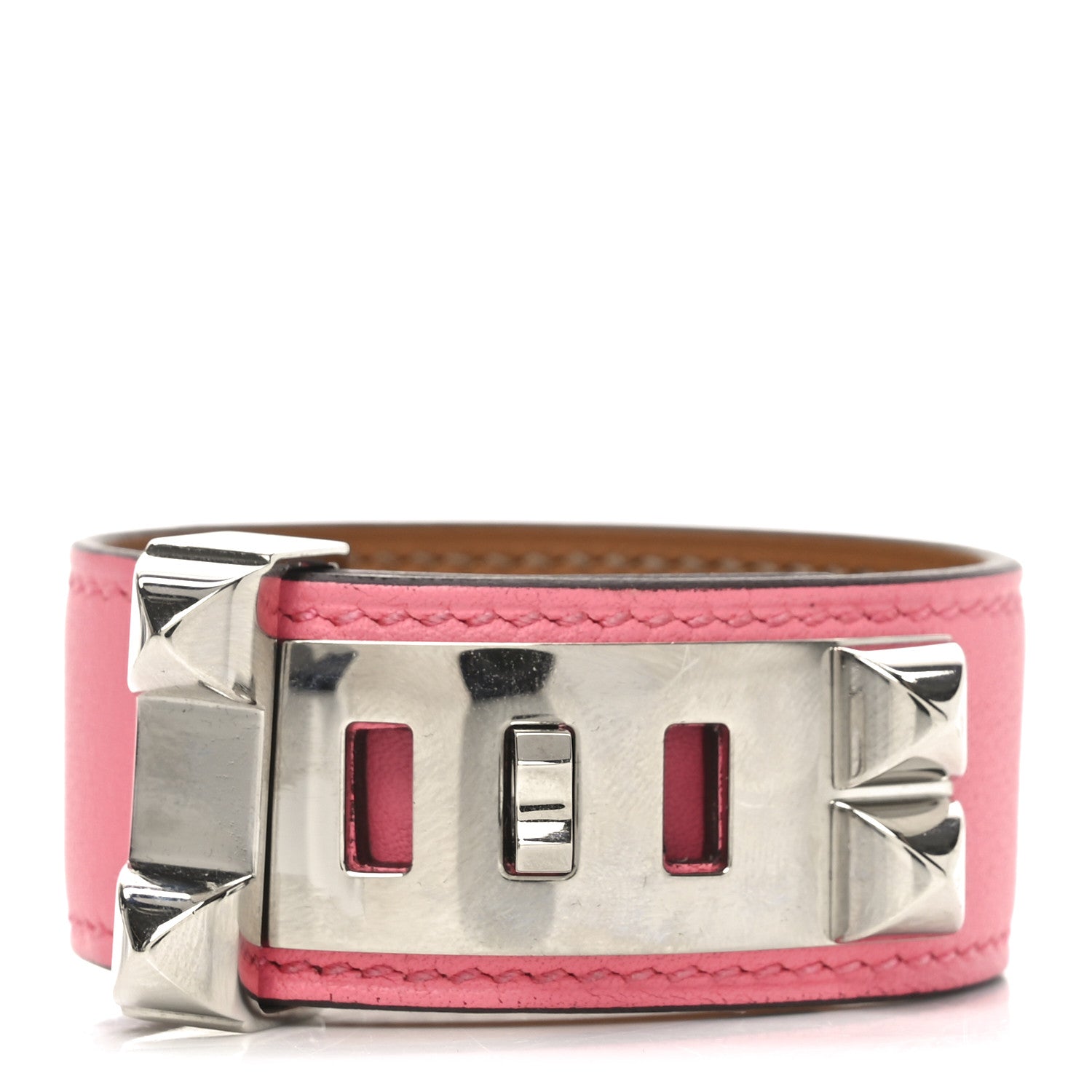 Epsom Collier de Chien 24 Bracelet T1 Rose Jaipur