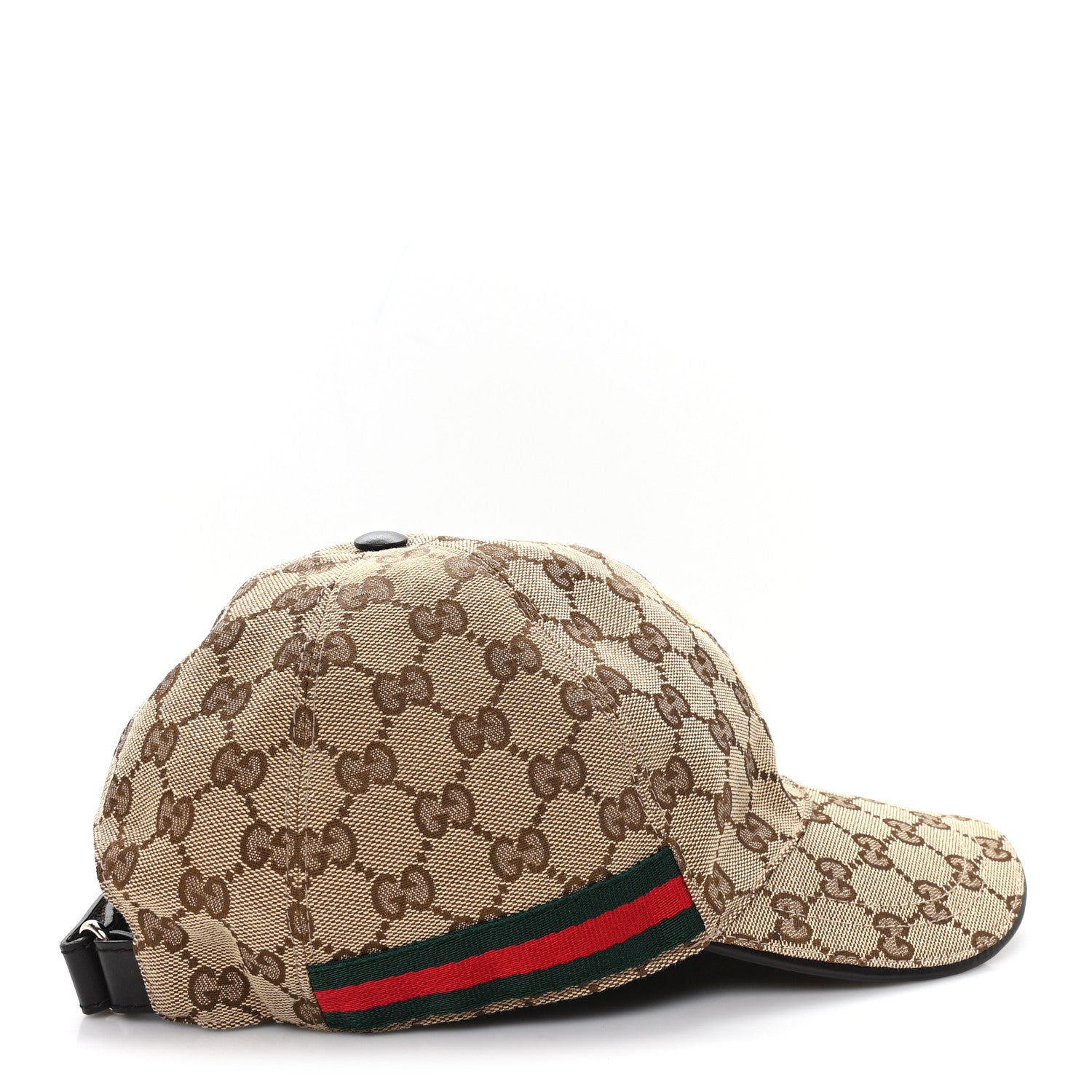 Monogram Web Baseball Hat L Beige Cocoa