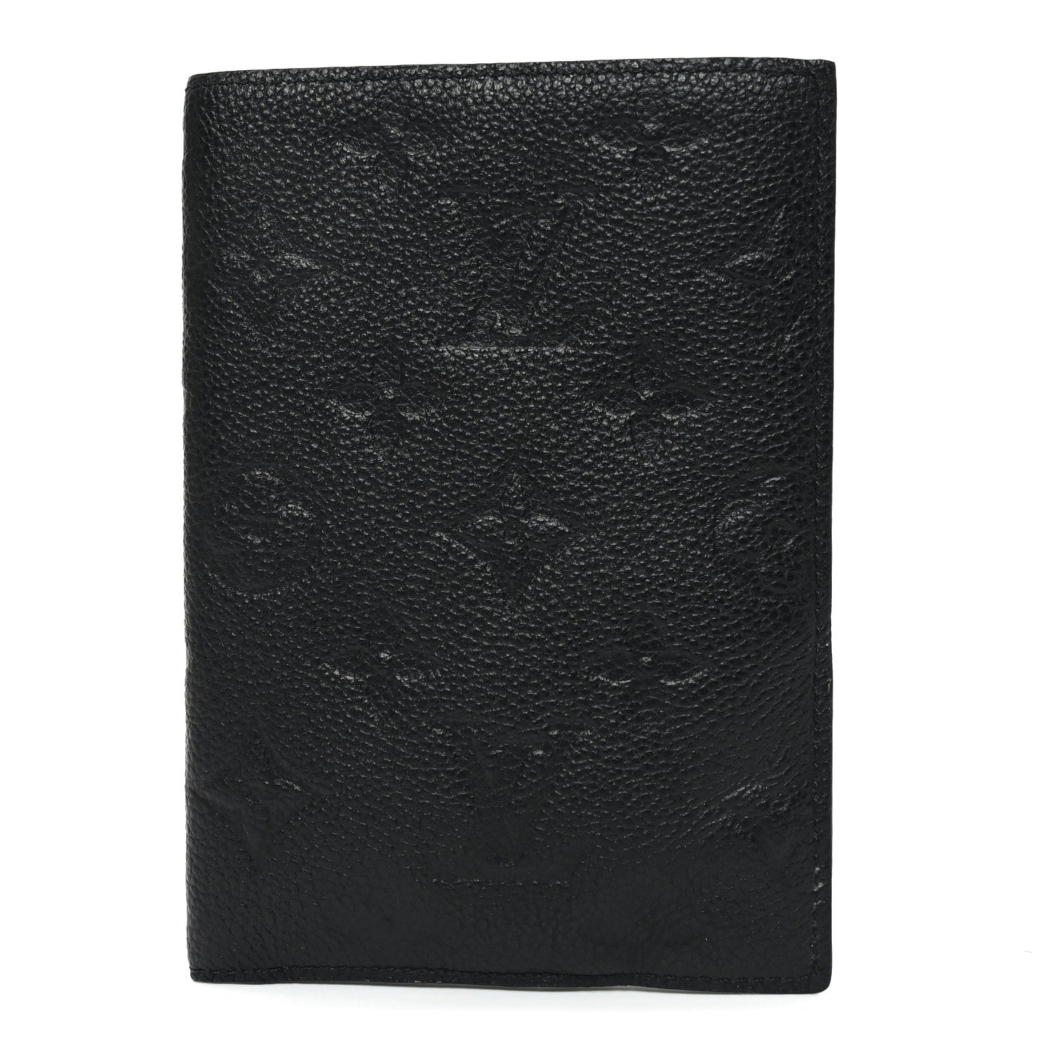 Empreinte Monogram Passport Cover Black