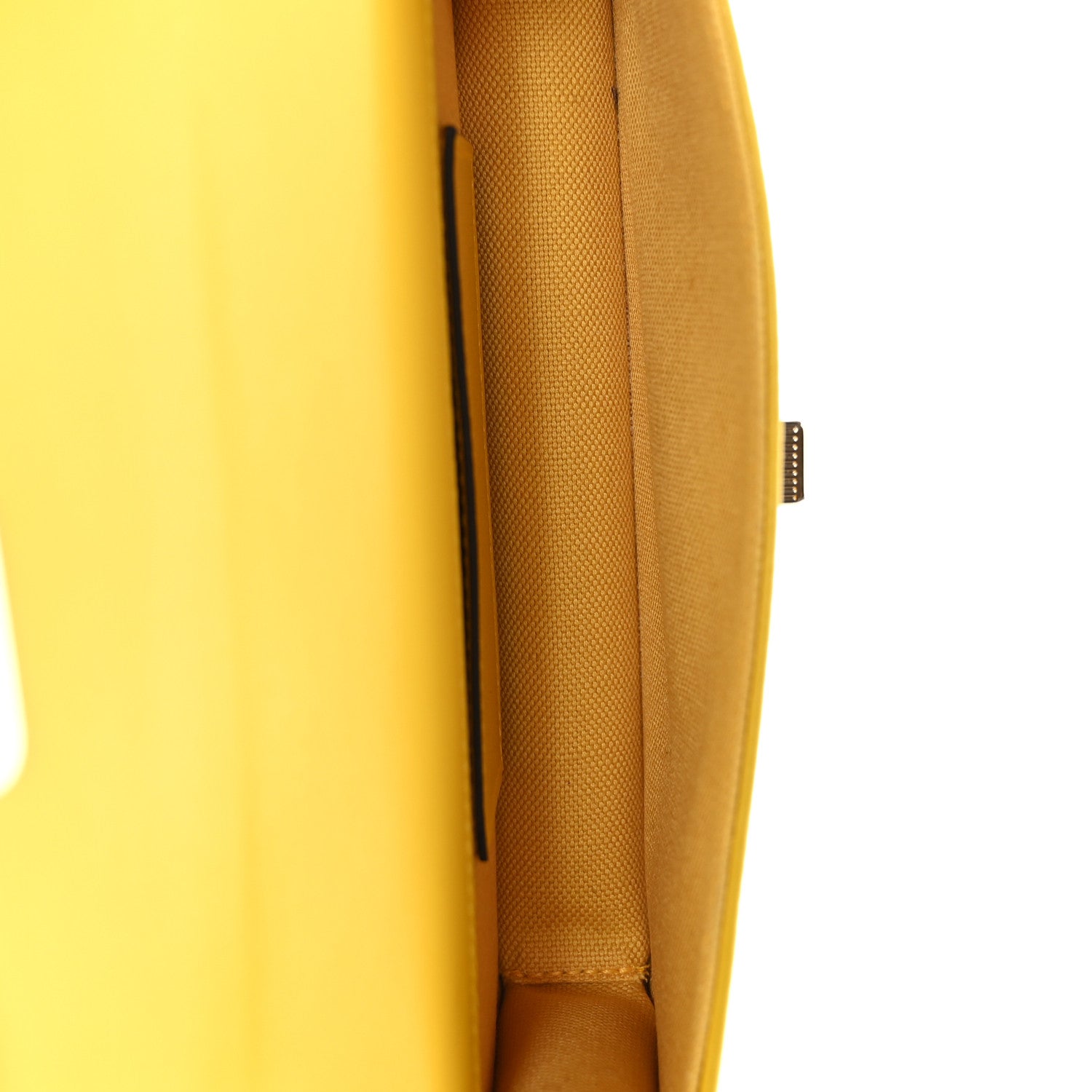 GG Monogram Scratch Lux Calfskin Mini Luce Shoulder Bag Yellow
