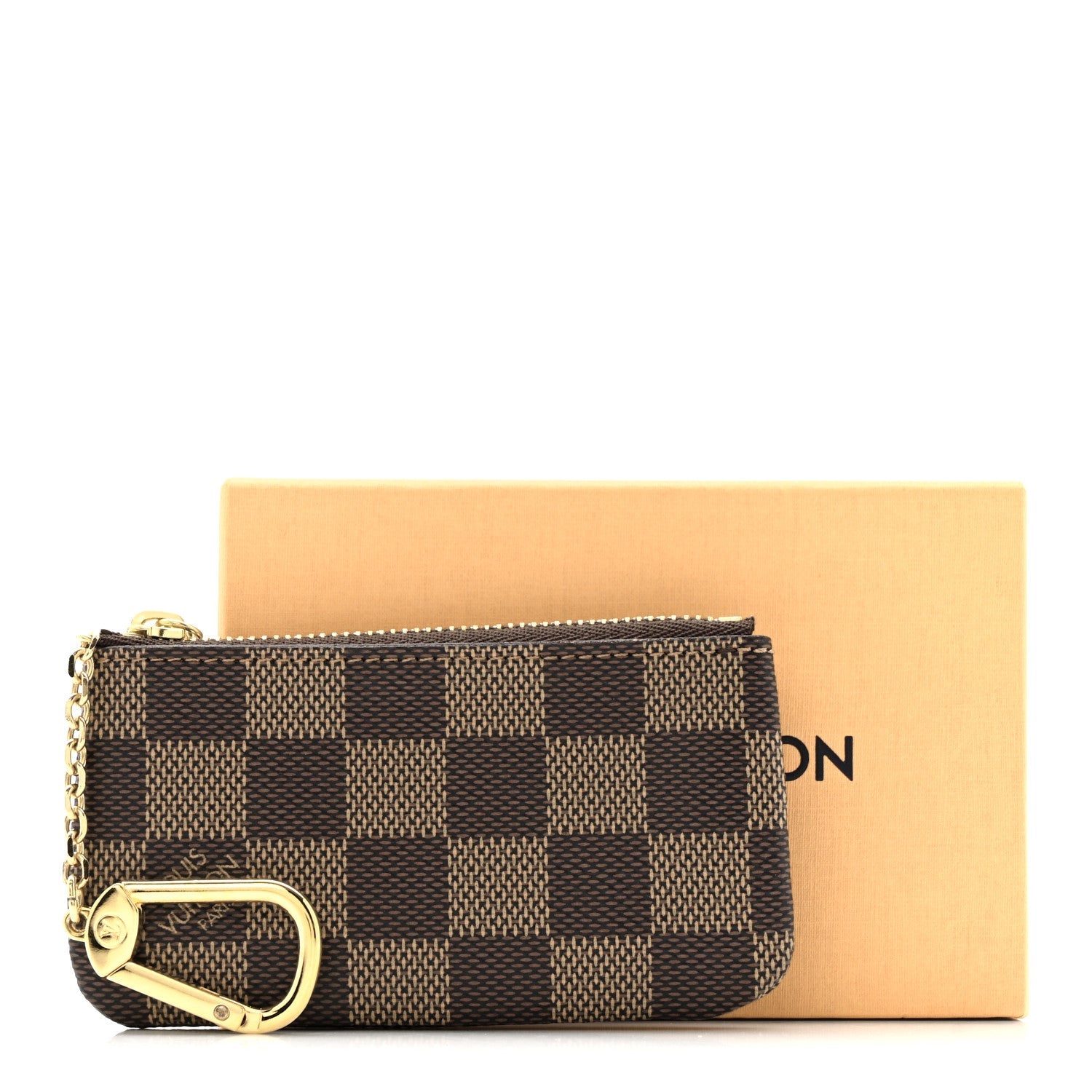 Damier Ebene Key Pouch