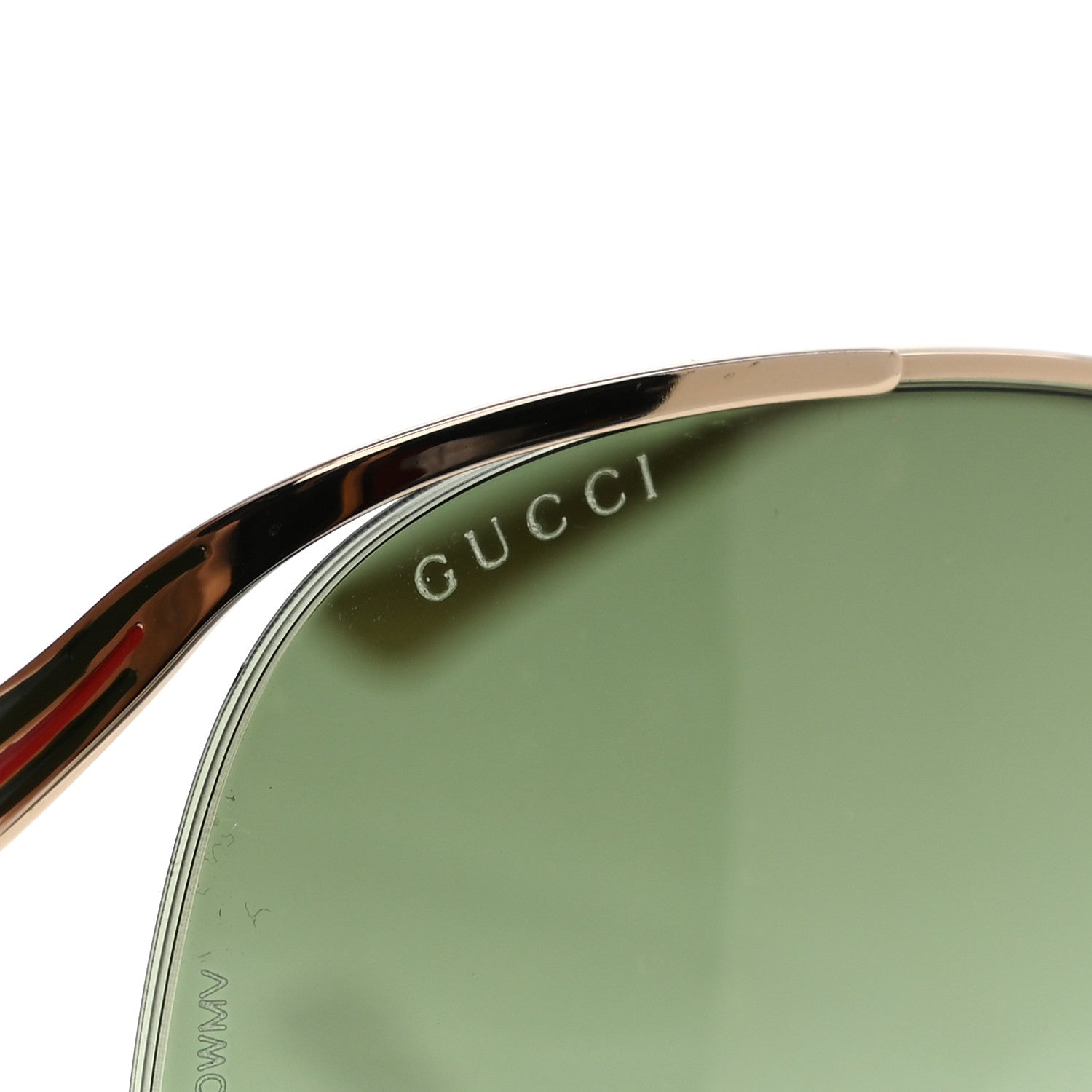 Metal Oversized Round Frame GG0225S Sunglasses Gold