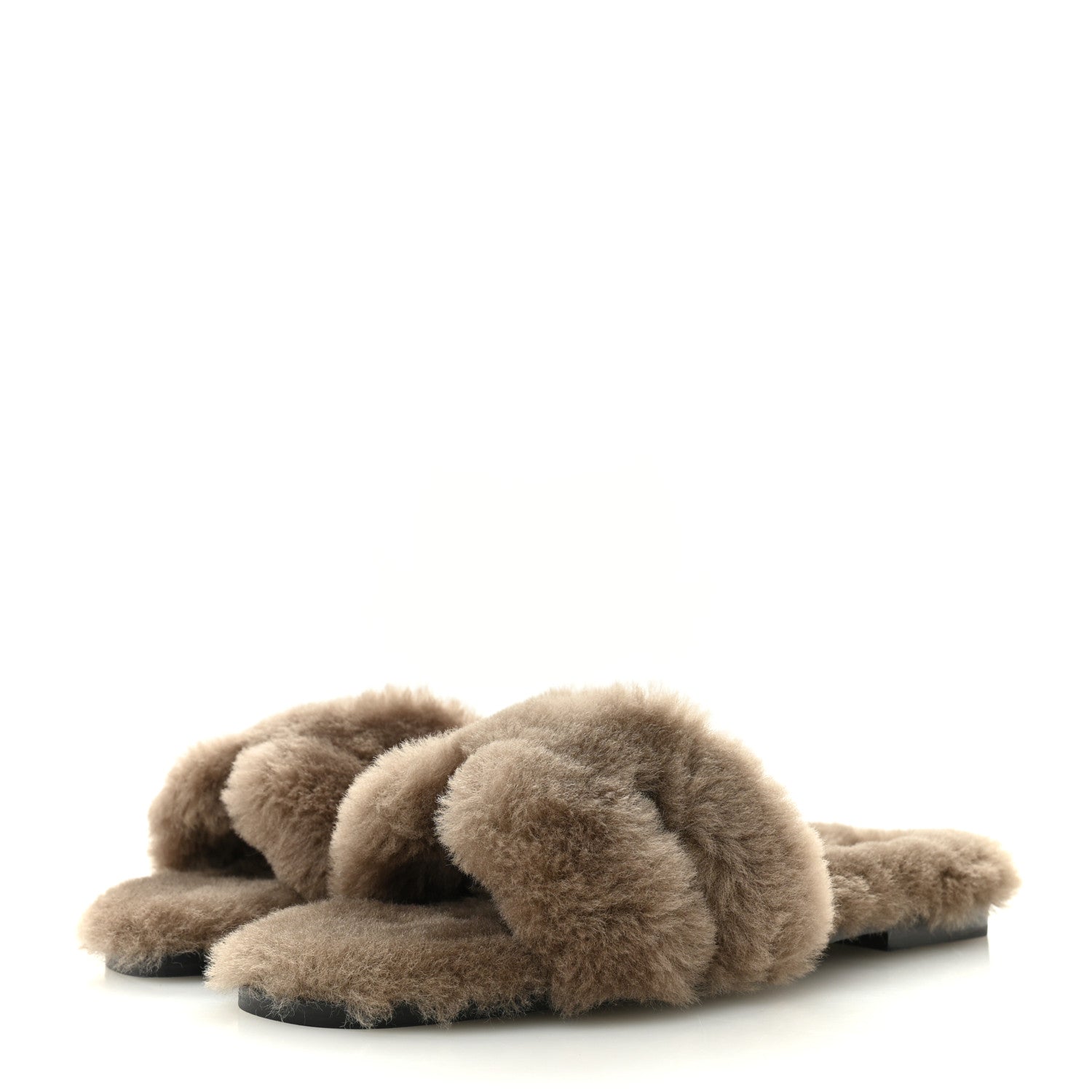 Woolskin Oran Sandals 37.5 Etoupe