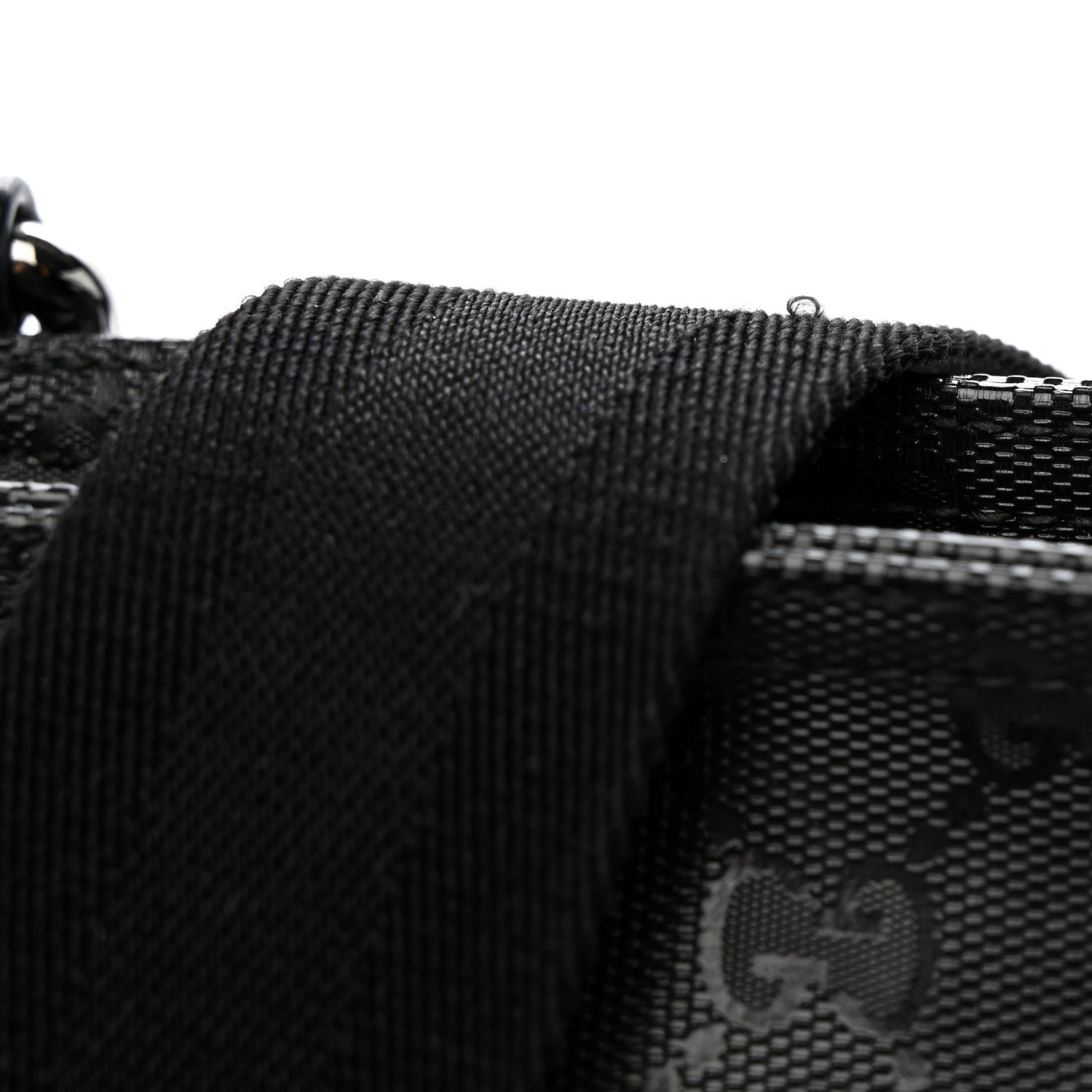 Imprime Monogram Medium Flat Messenger Bag Black