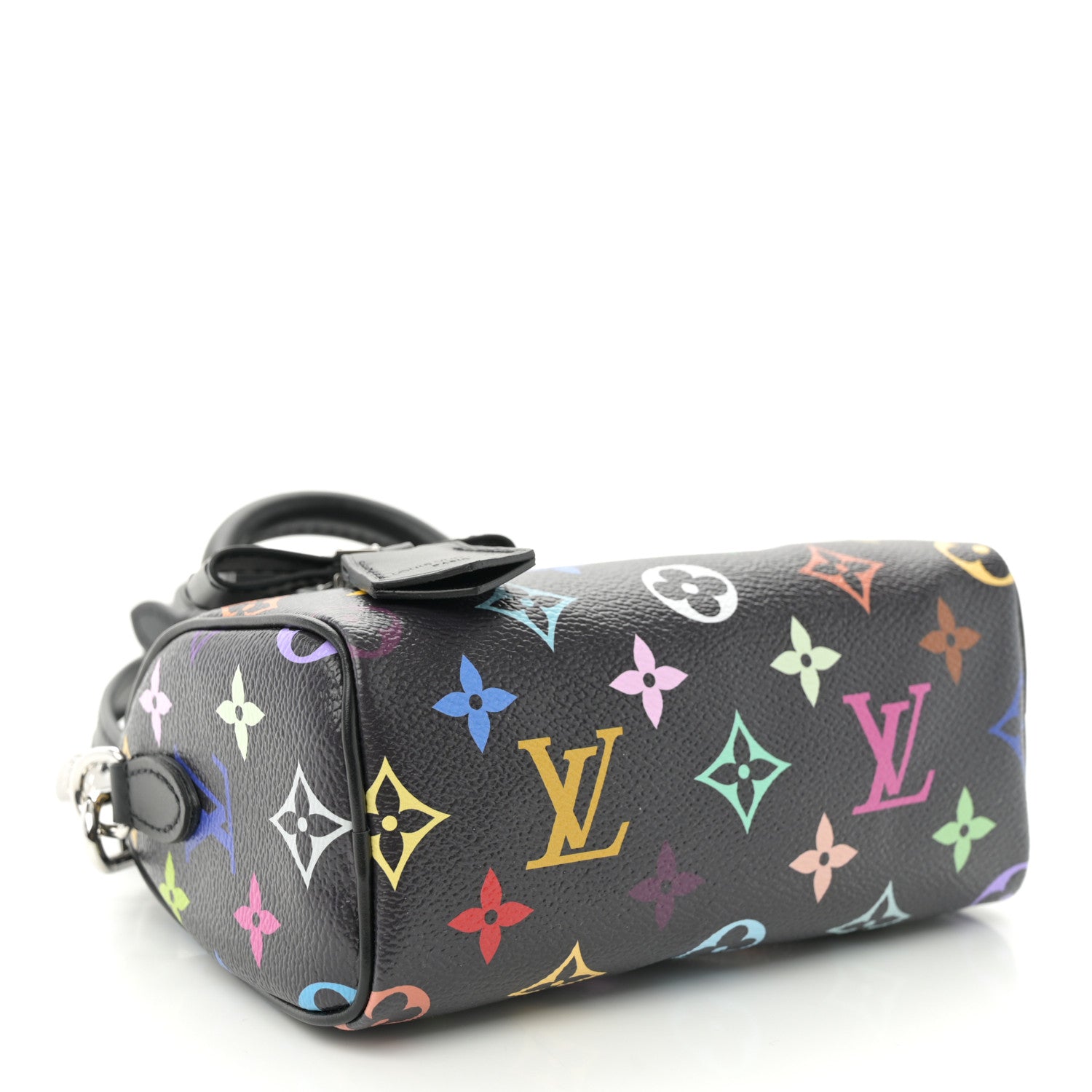 LV X TM Monogram Multicolor Nano Speedy Black