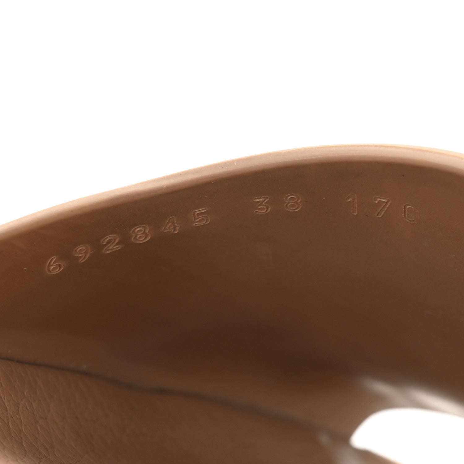 Soft Rubber Womens Interlocking G Platform 42mm Slide Sandals 37 Vintage Camel 38 Vintage Camel