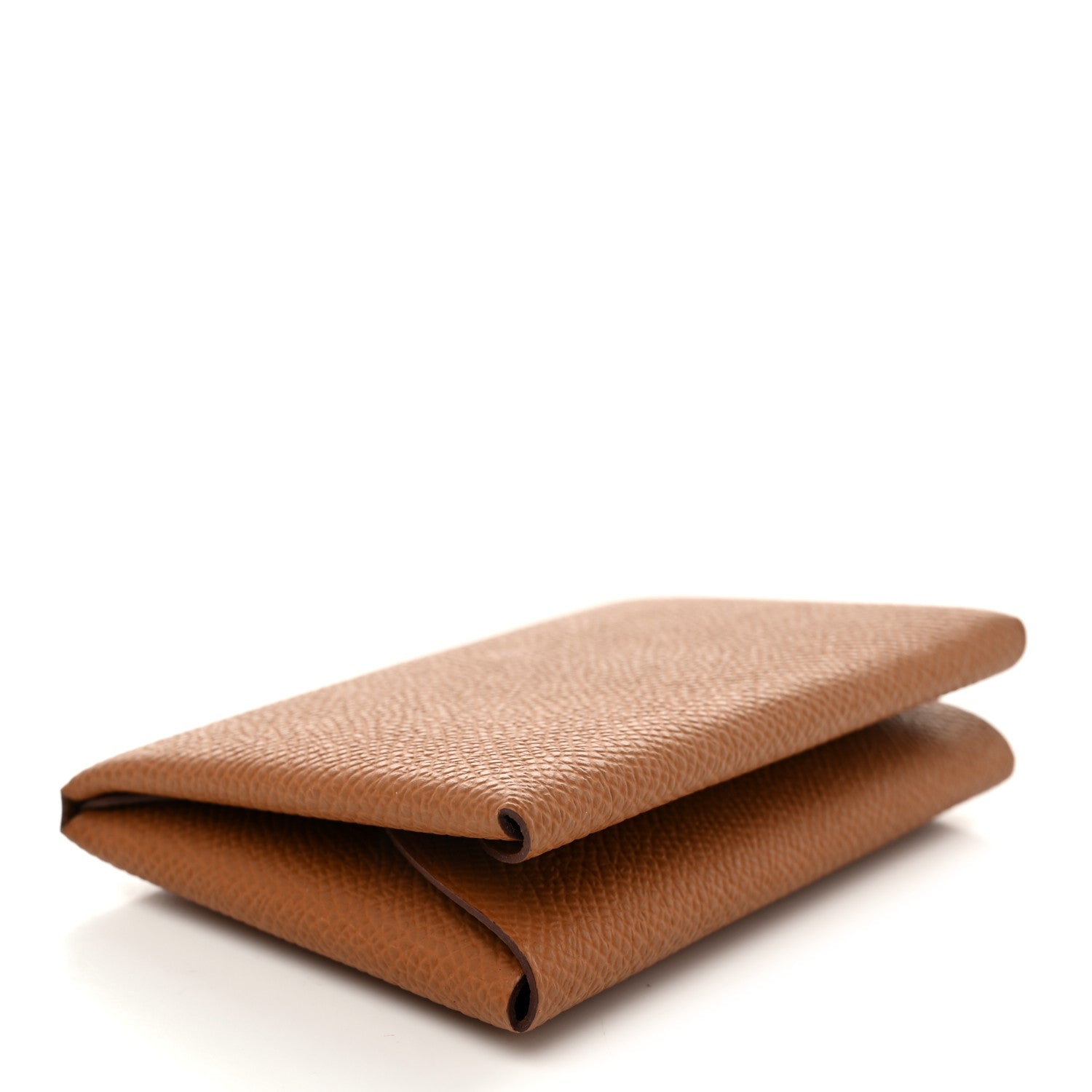 Epsom Calvi Duo Card Case Gold