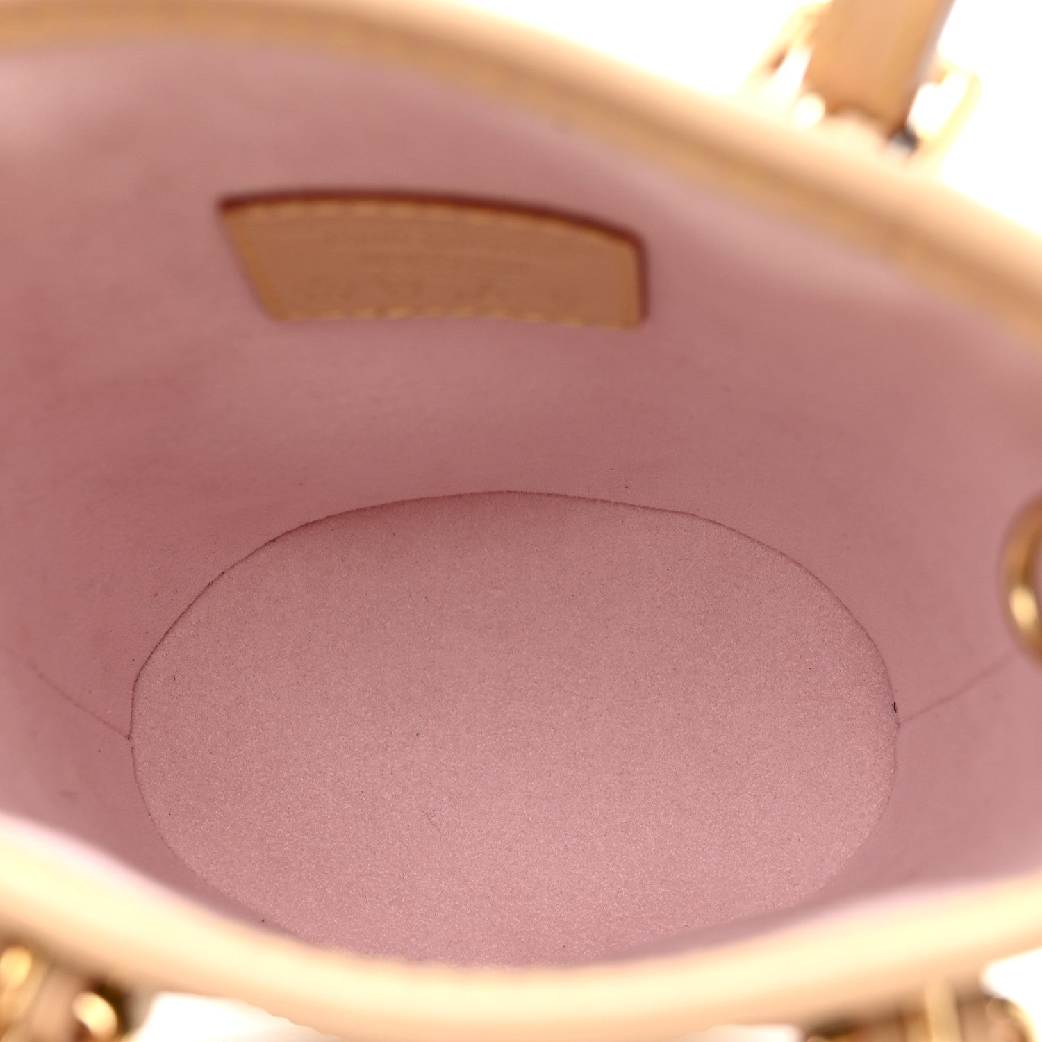 LV X TM Monogram Cherry Blossom Nano Bucket Sakura Brown
